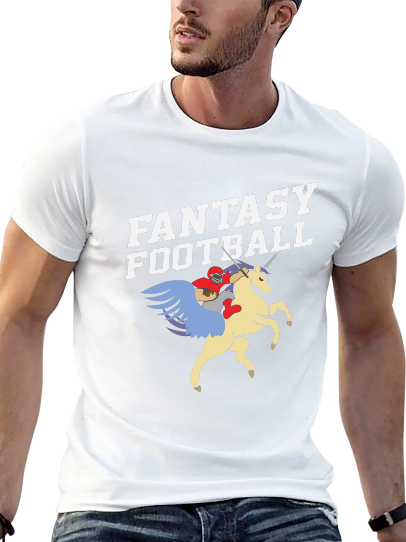 Fantasy Football T-Shirt: Unicorn Rider