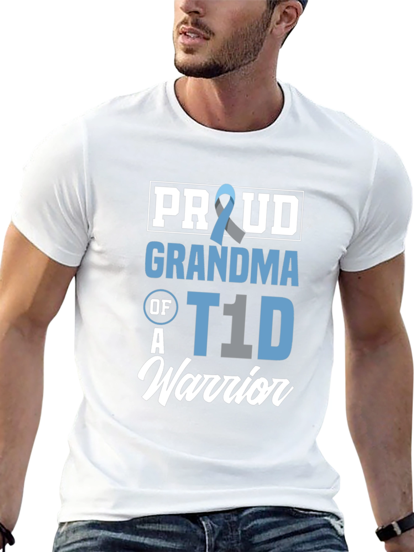 Proud Grandma of a T1D Warrior T-Shirt