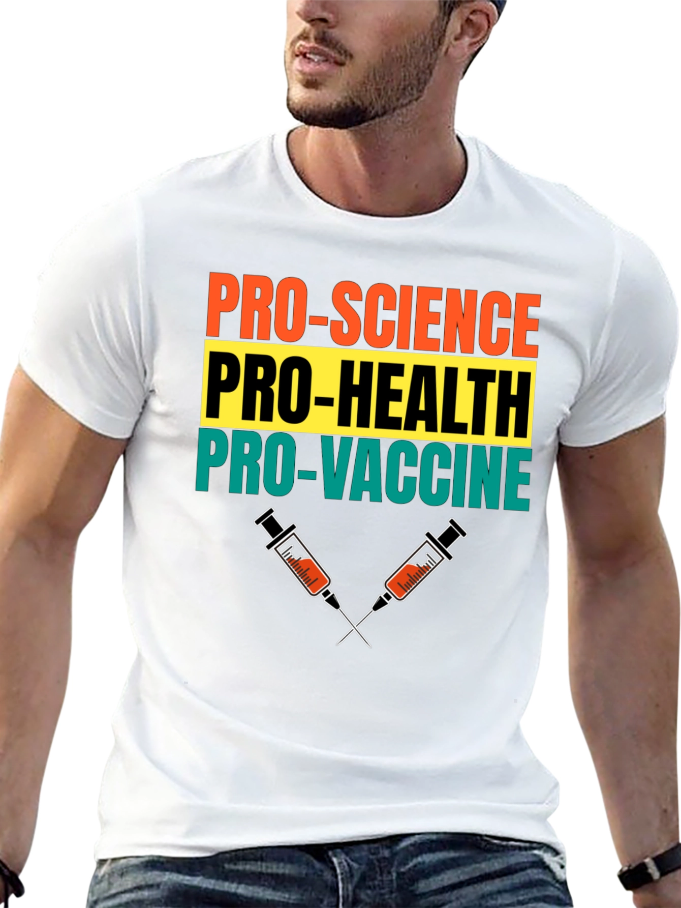 Pro-Science Health Vaccine T-Shirt