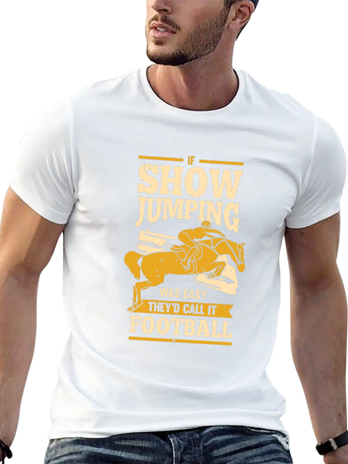 Show Jumping T-Shirt - Equestrian Horse Lover Tee