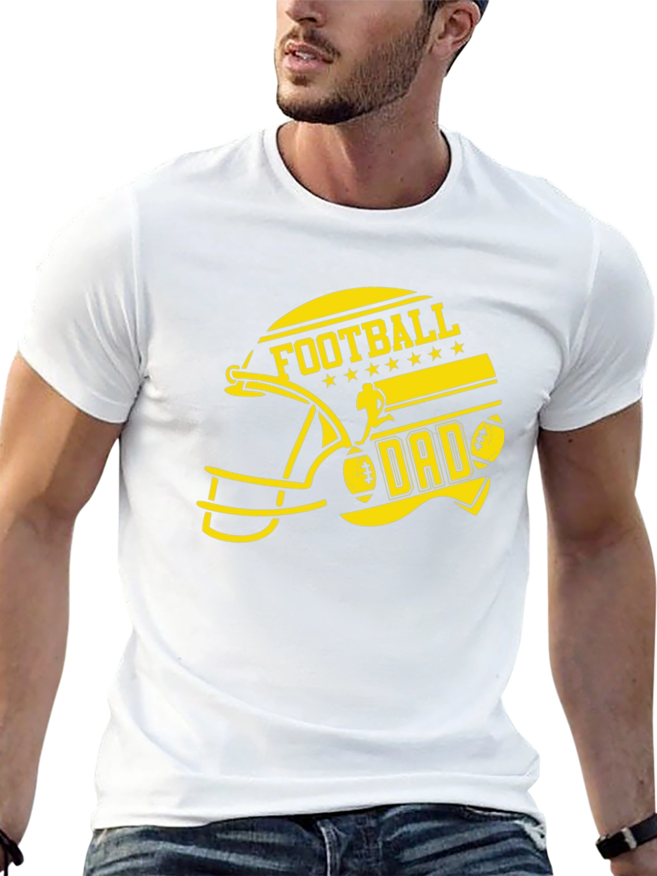 Football Dad T-Shirt - Game Day Apparel