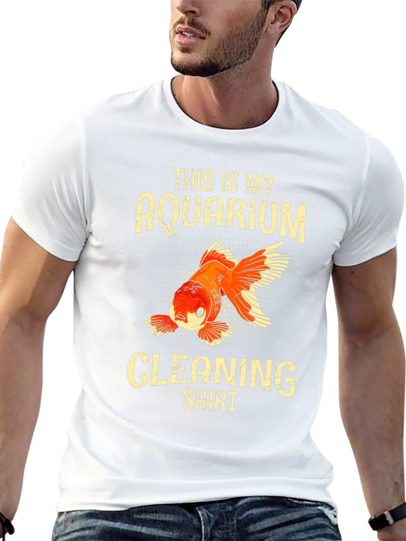 Aquarium Cleaning Shirt - Goldfish T-Shirt