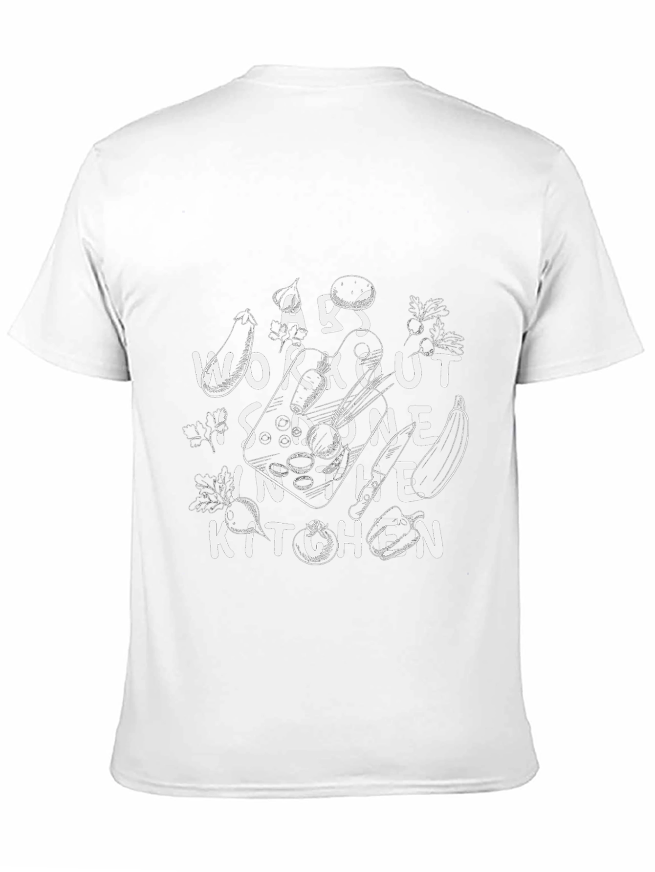Abs Workout Kitchen T-Shirt