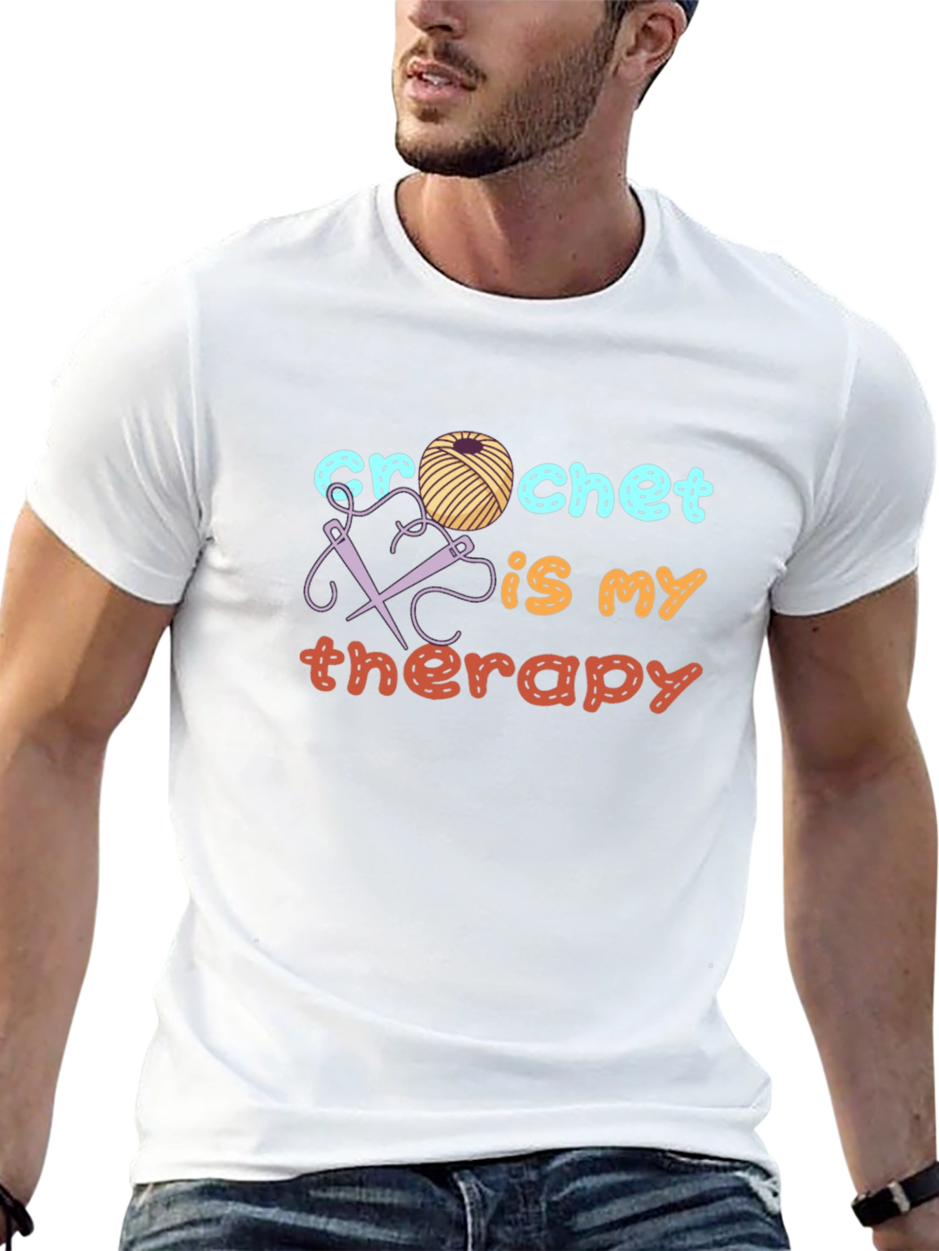 Crochet is My Therapy T-Shirt
