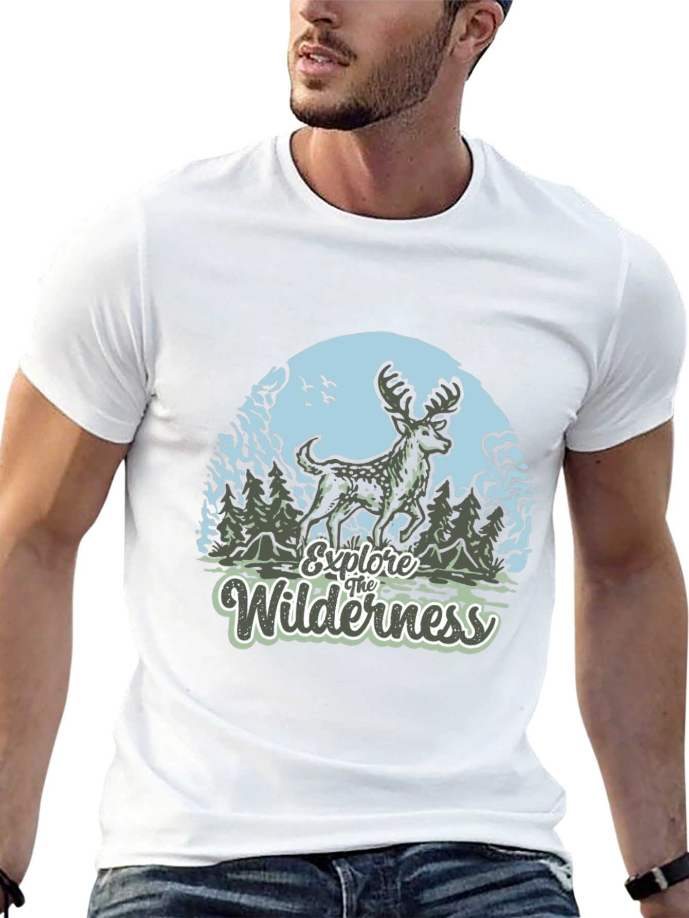 Explore the Wilderness Graphic T-Shirt - Adventure Ready