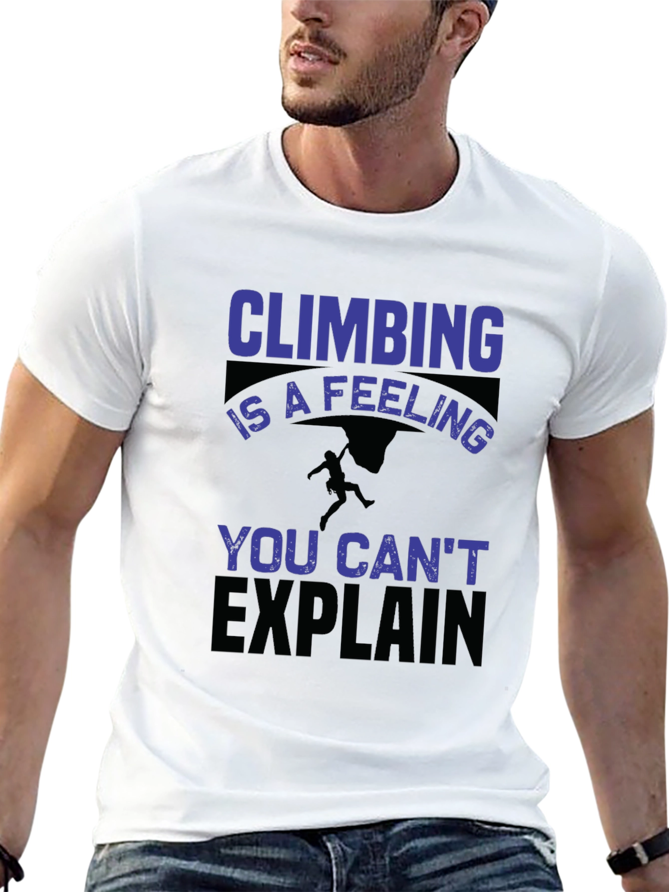 Climbing Is a Feeling Graphic Tee