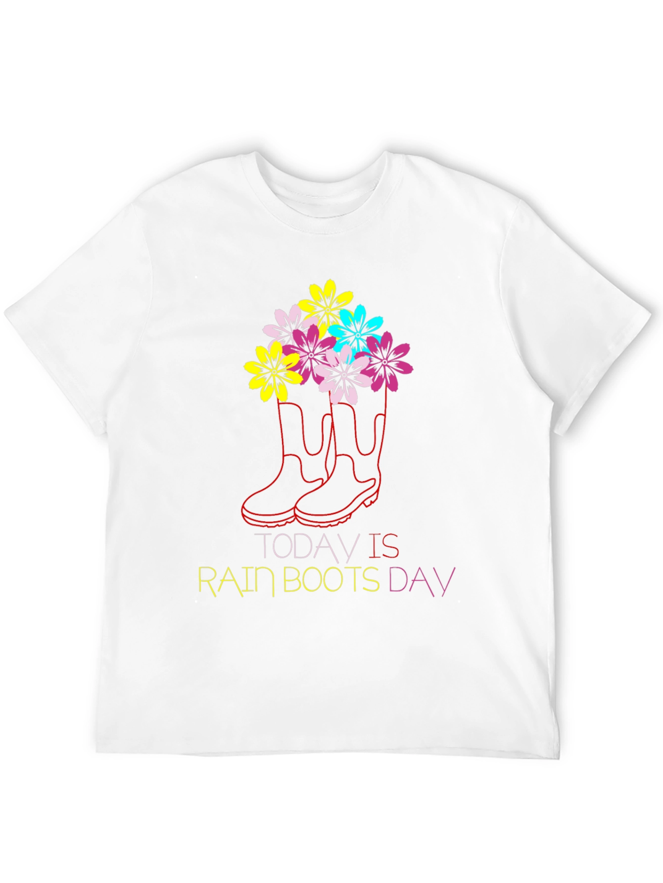 Rain Boots Day Graphic T-Shirt
