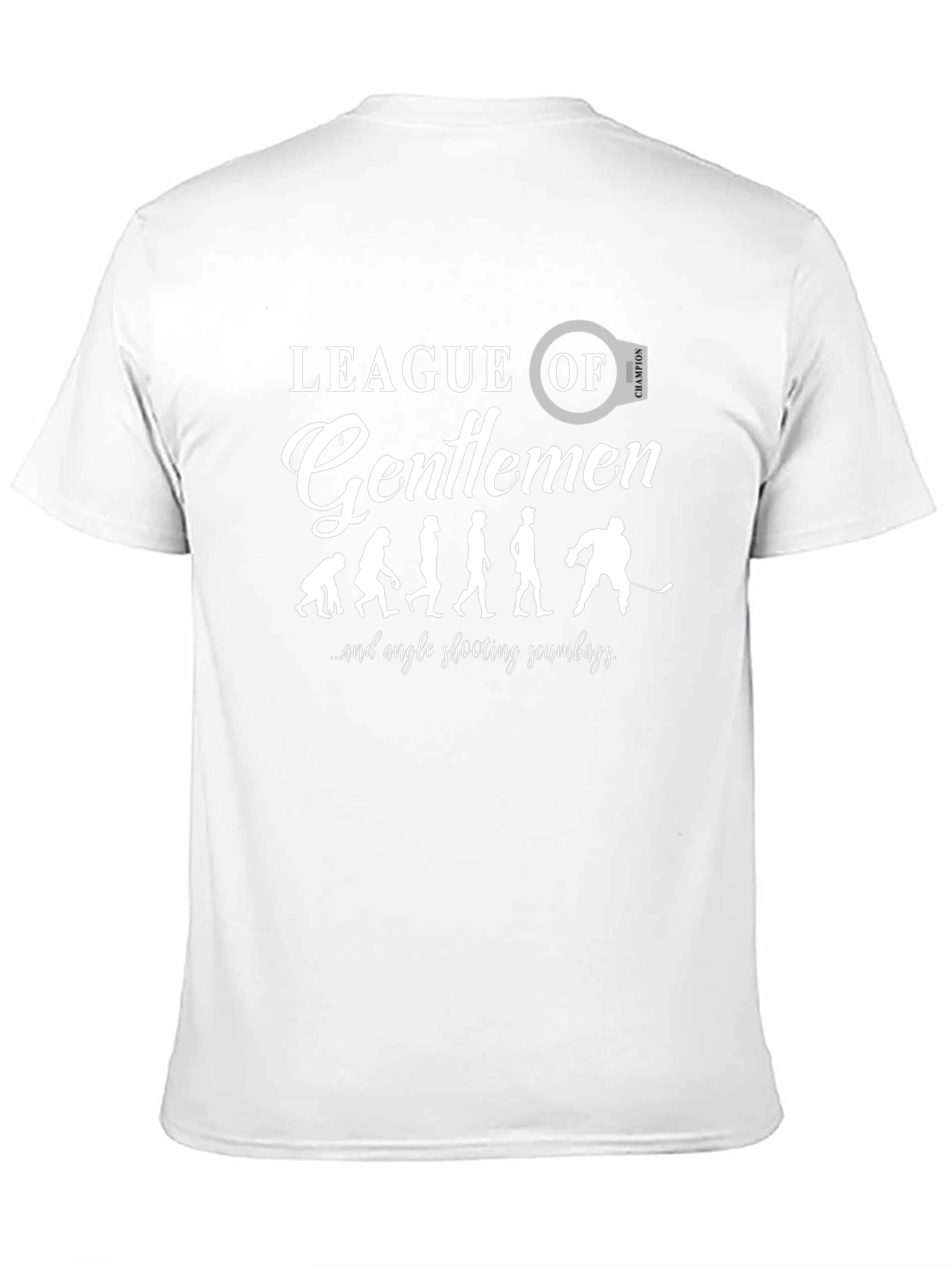 League of Gentlemen Hockey Evolution Black T-Shirt
