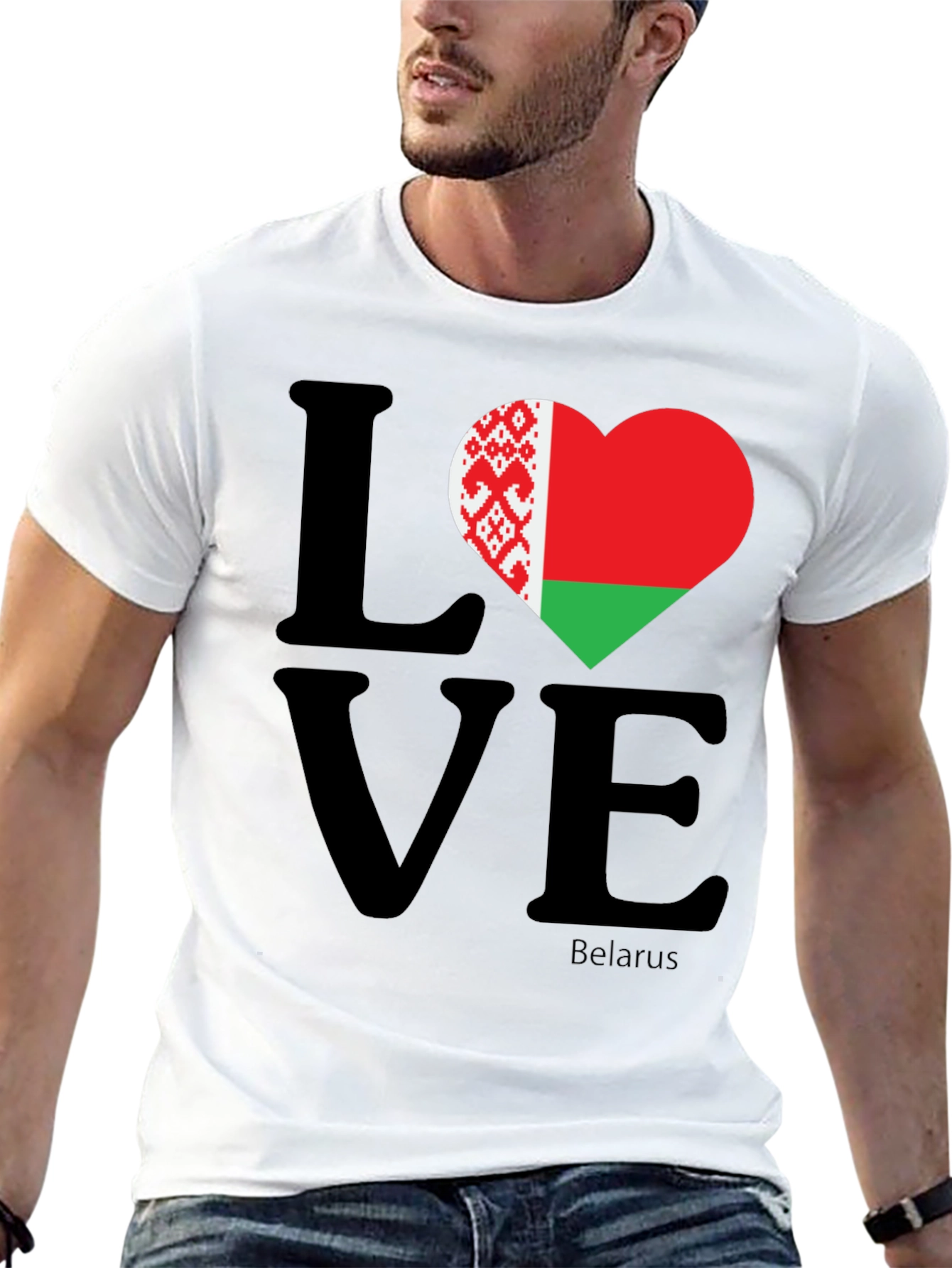 Love Belarus T-Shirt | Belarusian Pride Tee