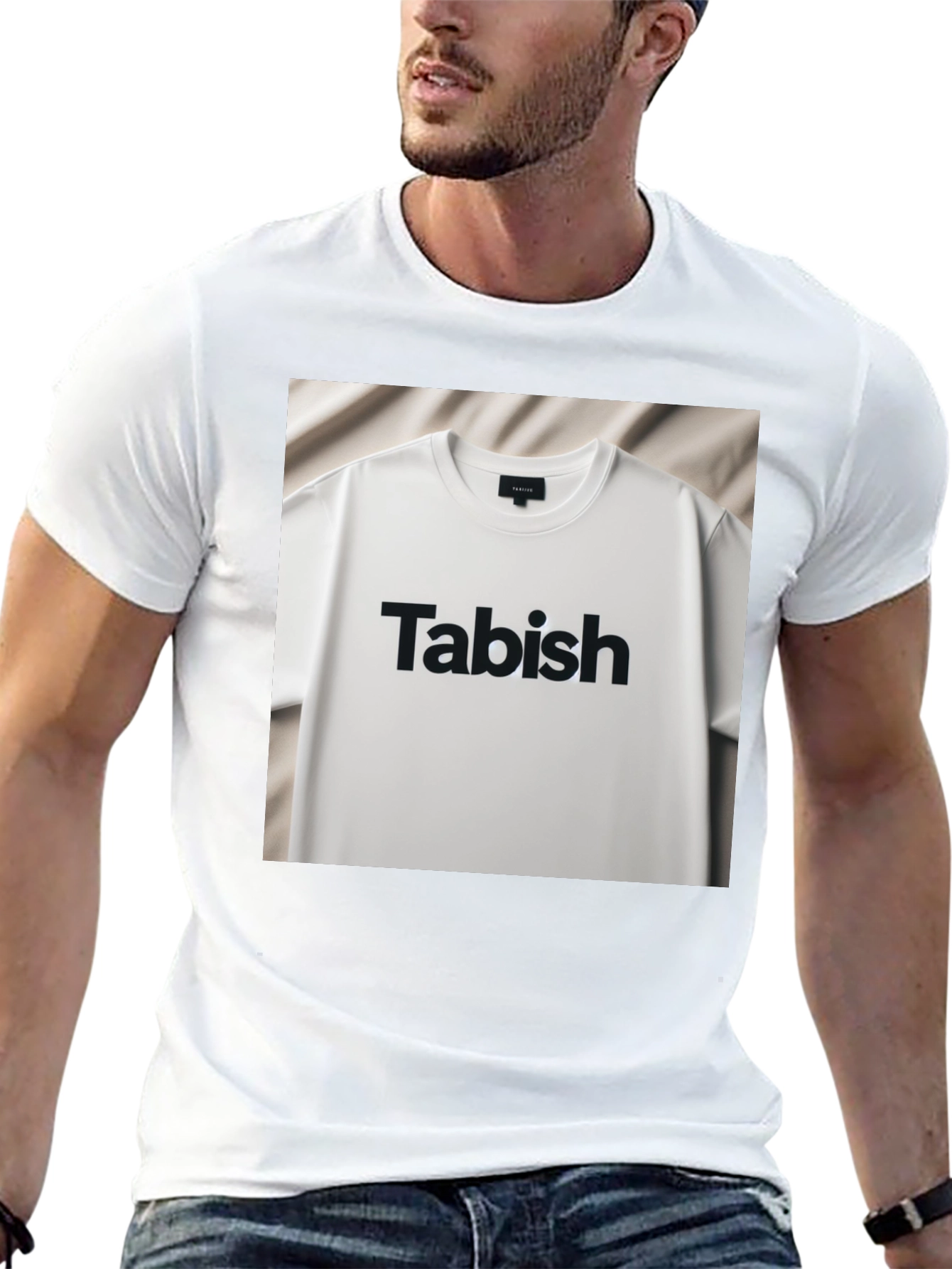Tabish Graphic Tee - Modern Casual Style