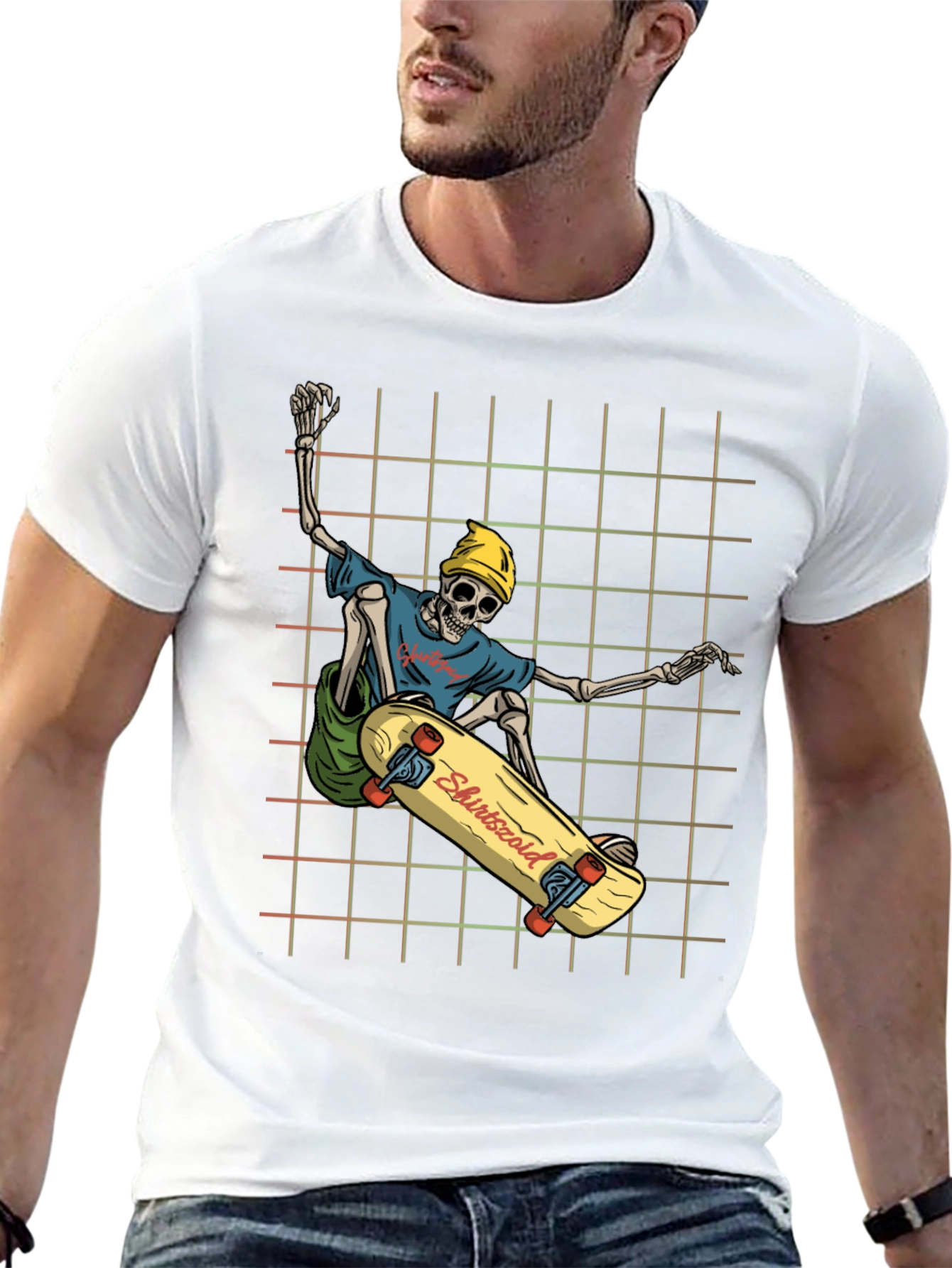 Skateboard Skeleton T-Shirt