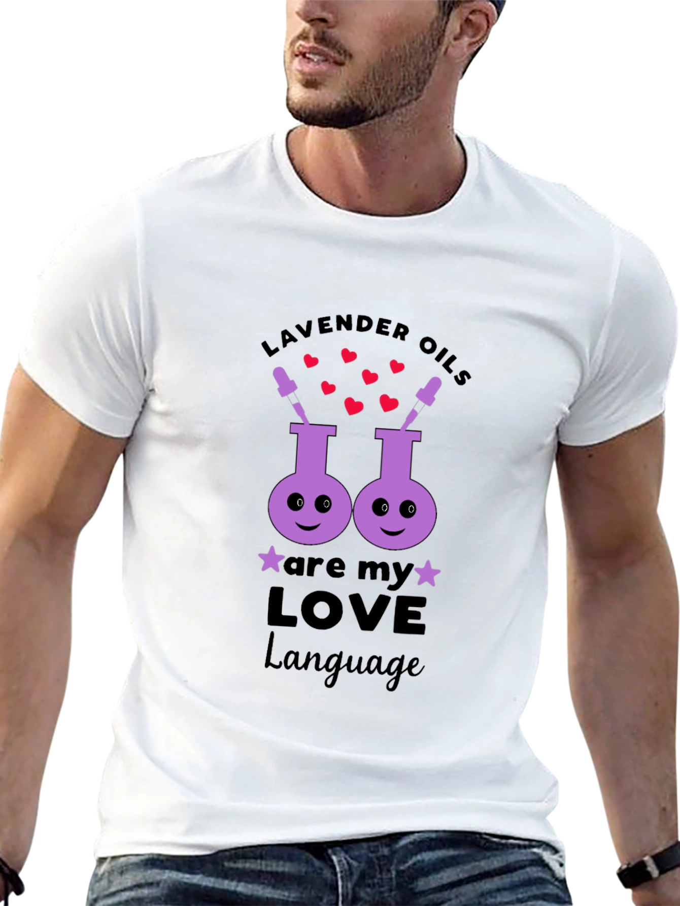 Lavender Oils Love Language T-Shirt