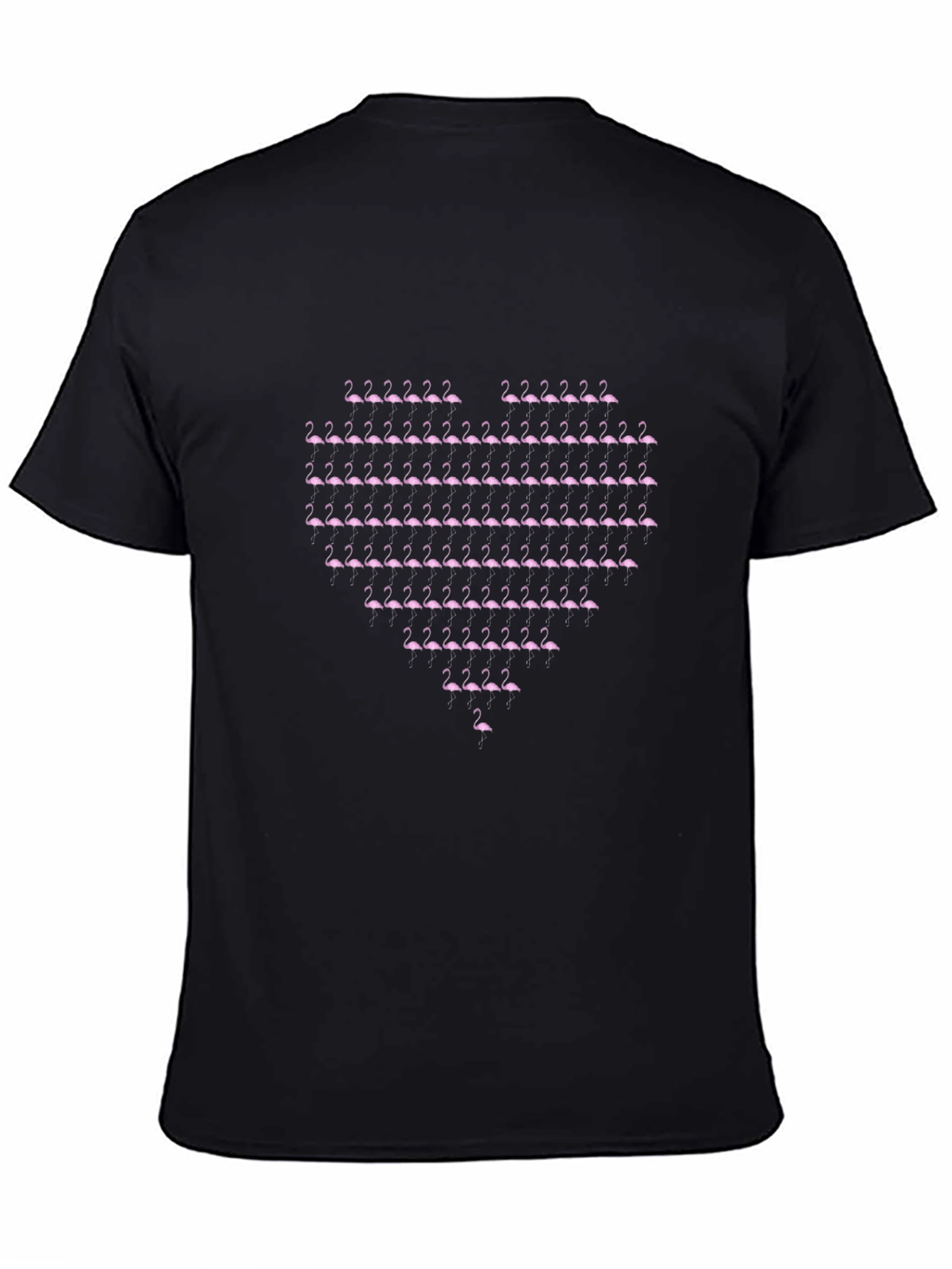 Flamingo Heart Graphic T-Shirt