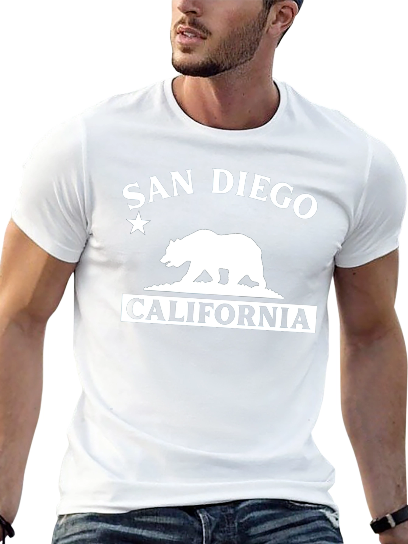 San Diego California Bear T-Shirt