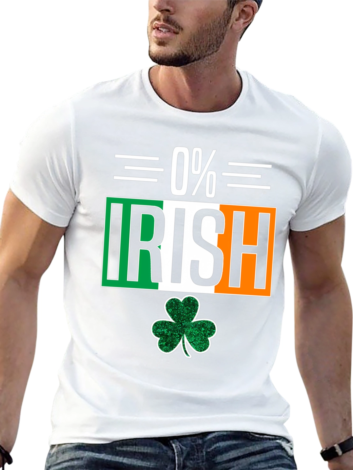 0% Irish St. Patricks Day T-Shirt
