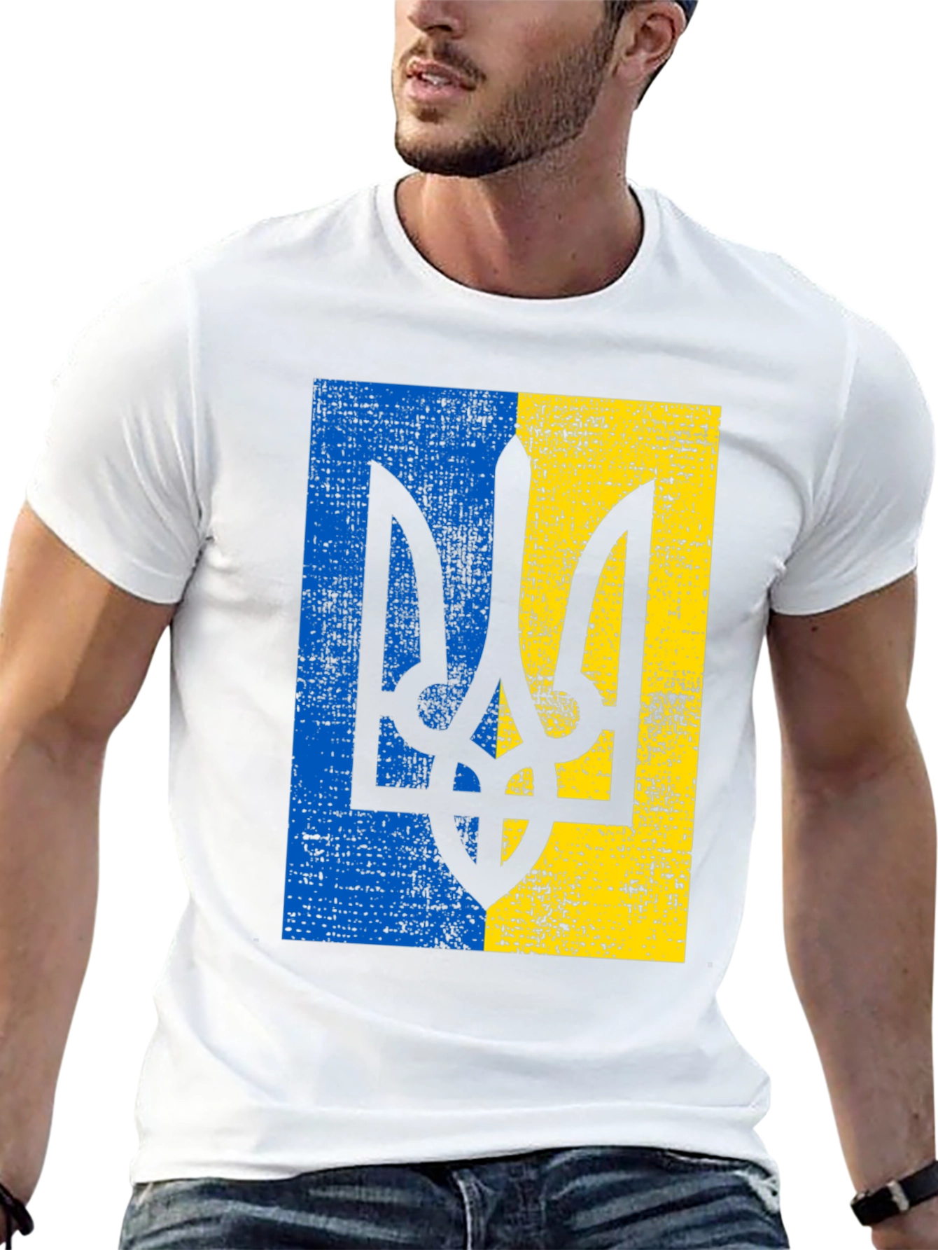 Ukraine Flag Trident T-Shirt