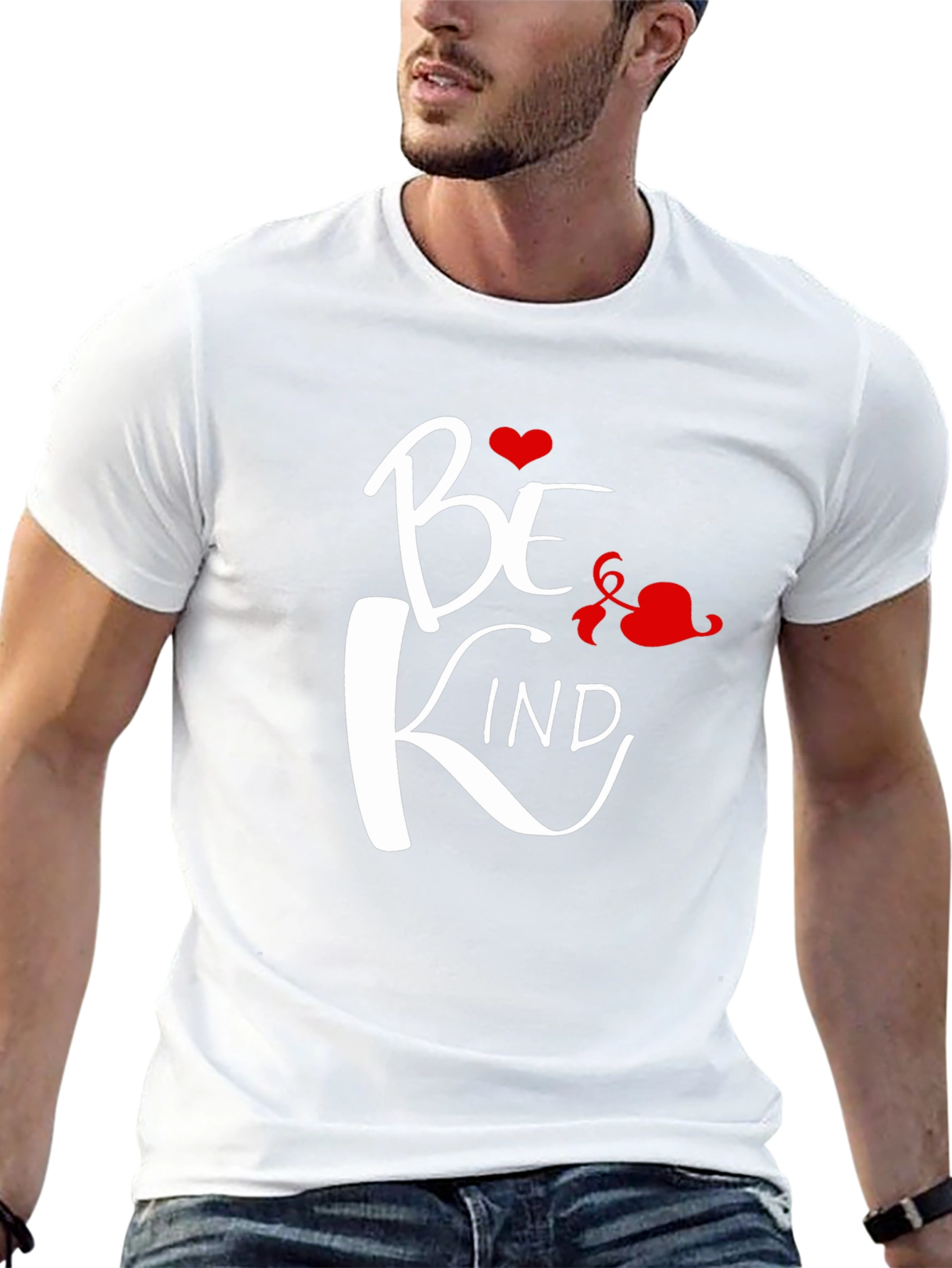 Be Kind Graphic Tee - Unisex Cotton Blend T-Shirt