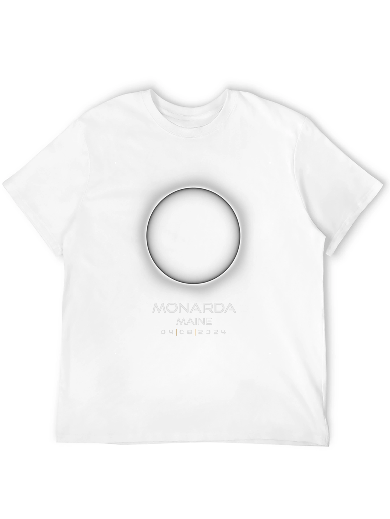 Monarda Maine Solar Eclipse T-Shirt - 04/08/2024
