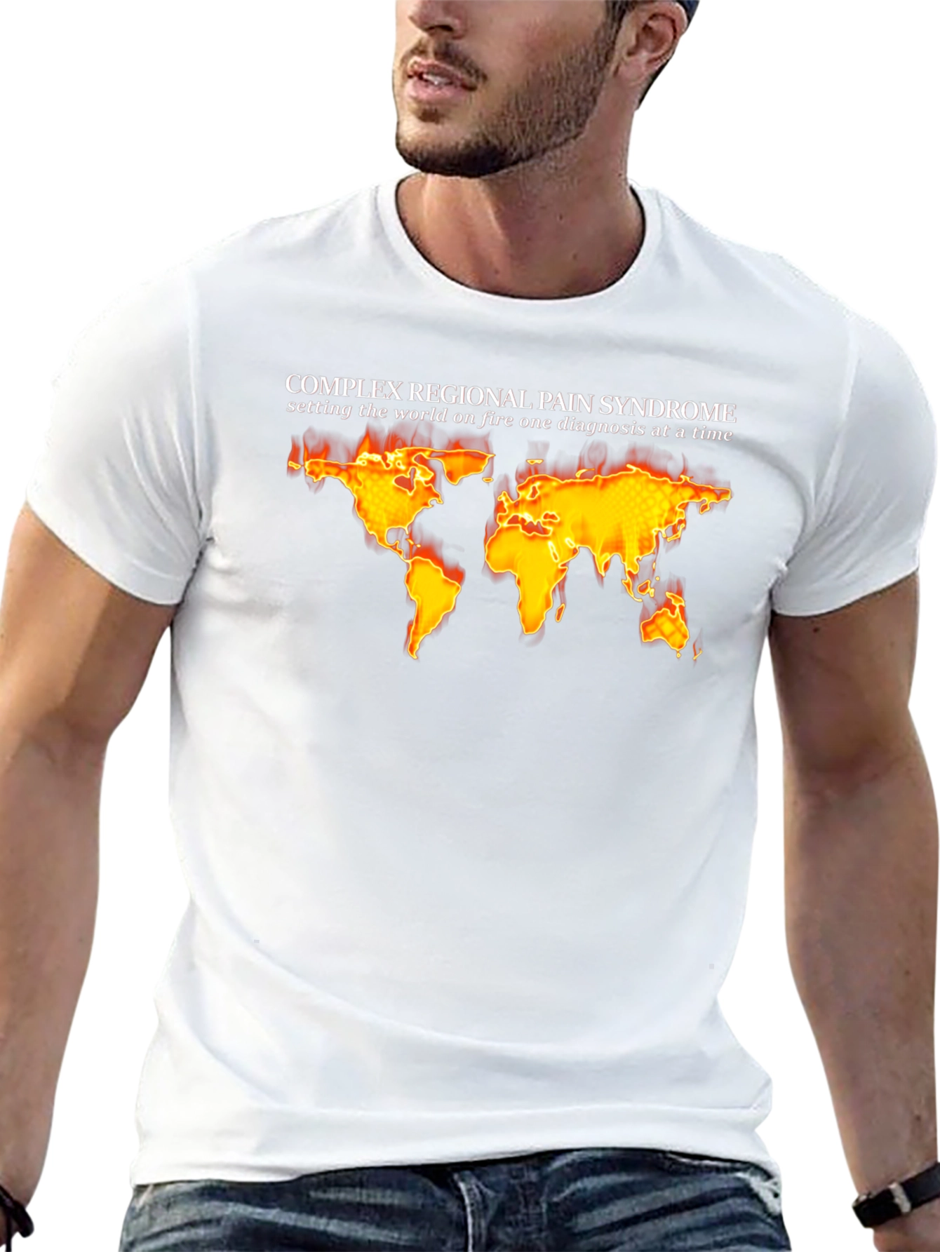 Complex Regional Pain Syndrome Awareness T-Shirt