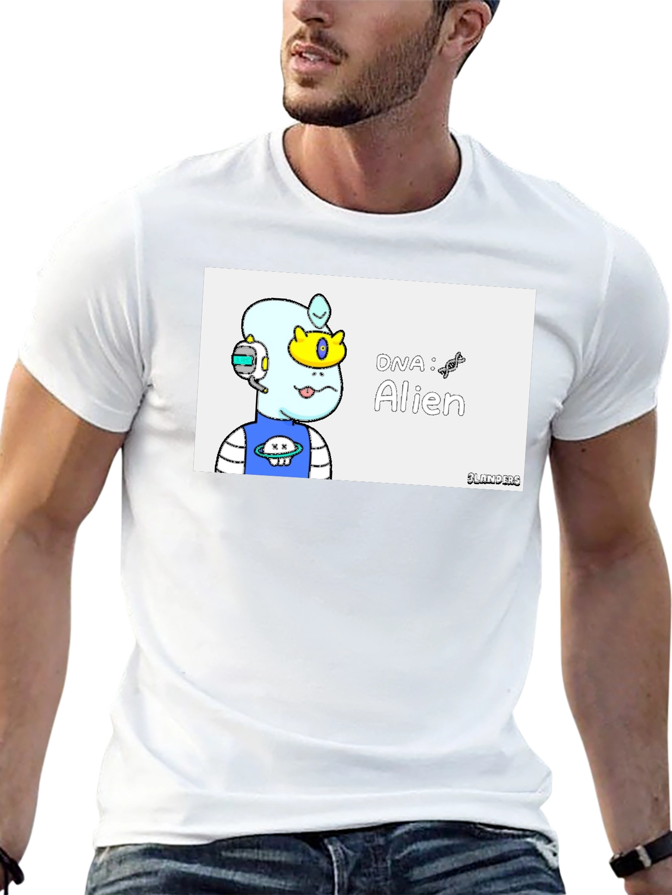 Alien DNA Graphic T-Shirt