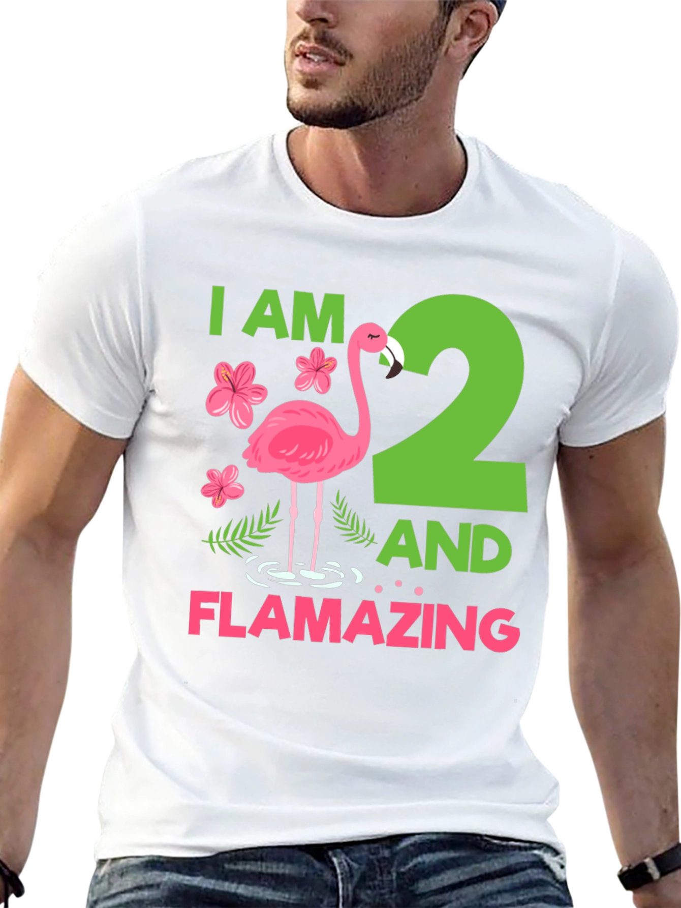 Flamazing Birthday Shirt - I am 2!