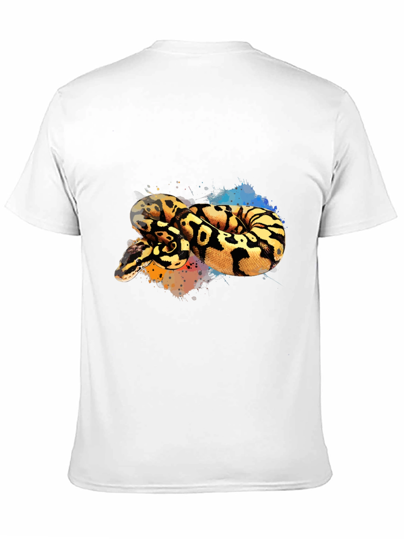 Python Snake Graphic Tee - Cool Reptile Design