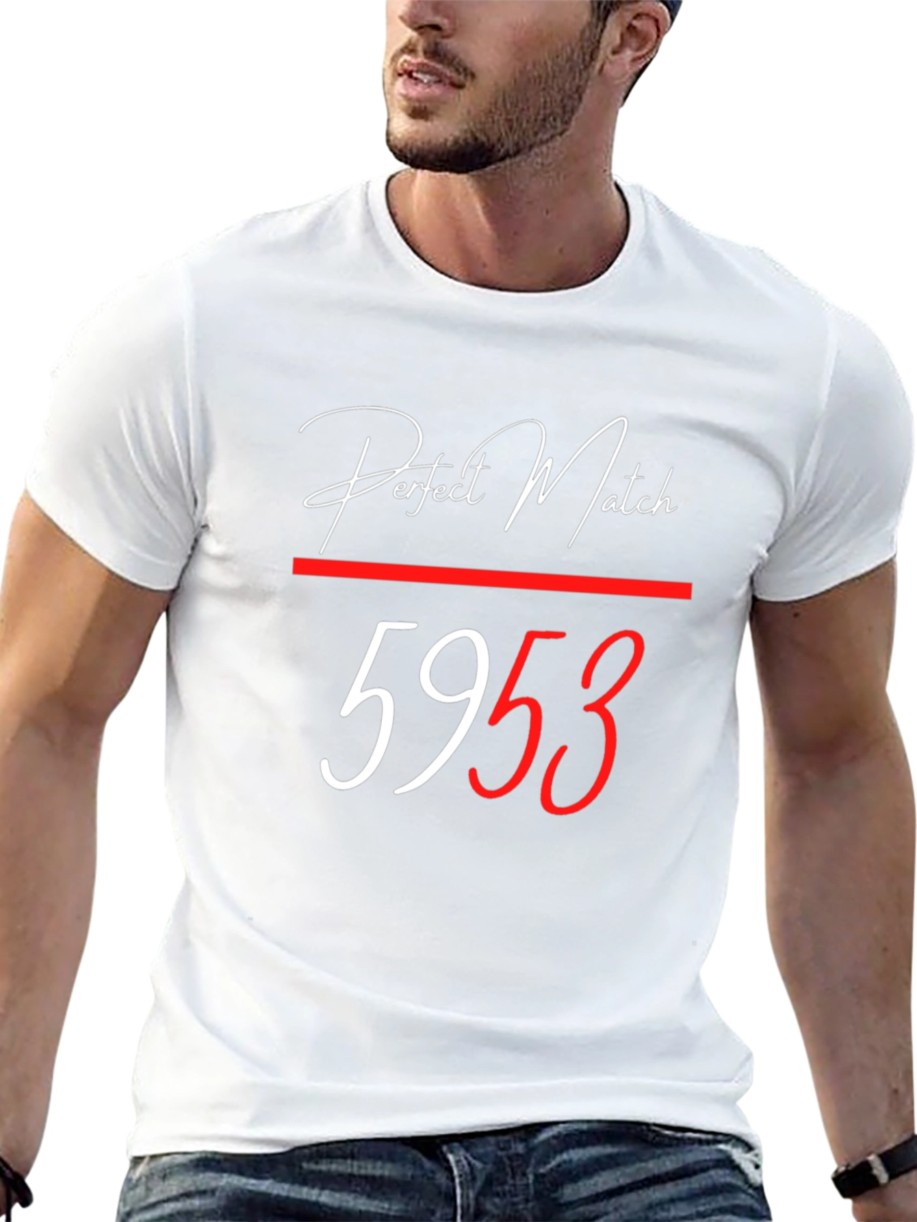 Perfect Match Tee - Unique Number Design