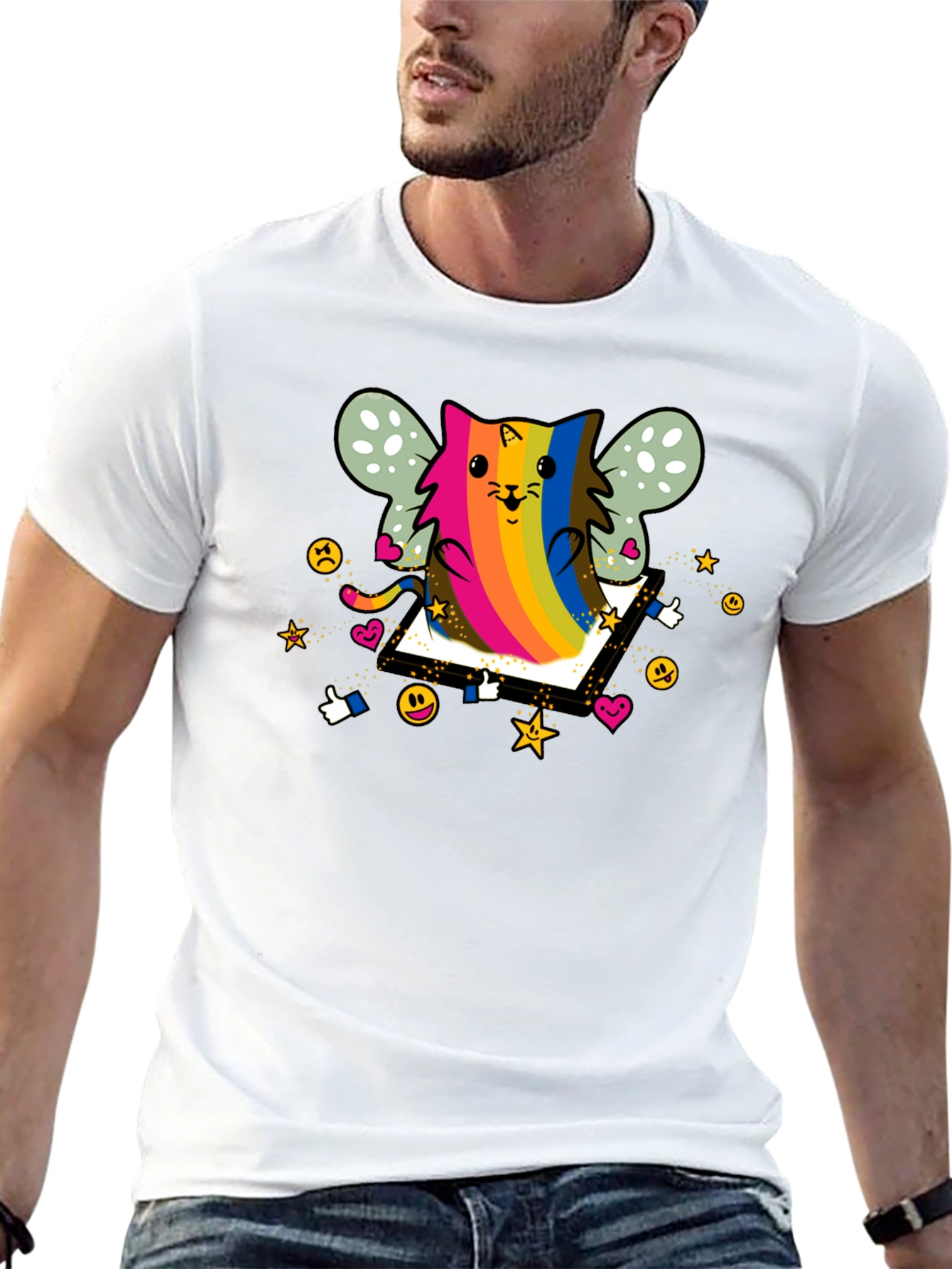 Bisexual Pride Cat T-Shirt