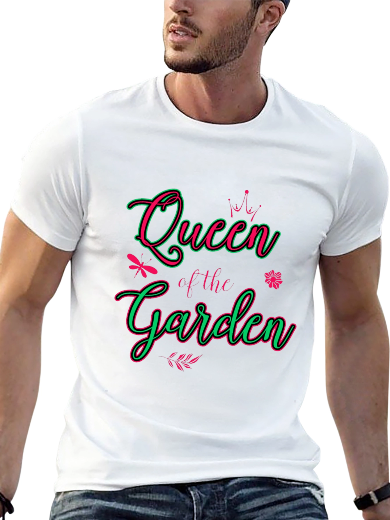 Queen of the Garden Black T-Shirt
