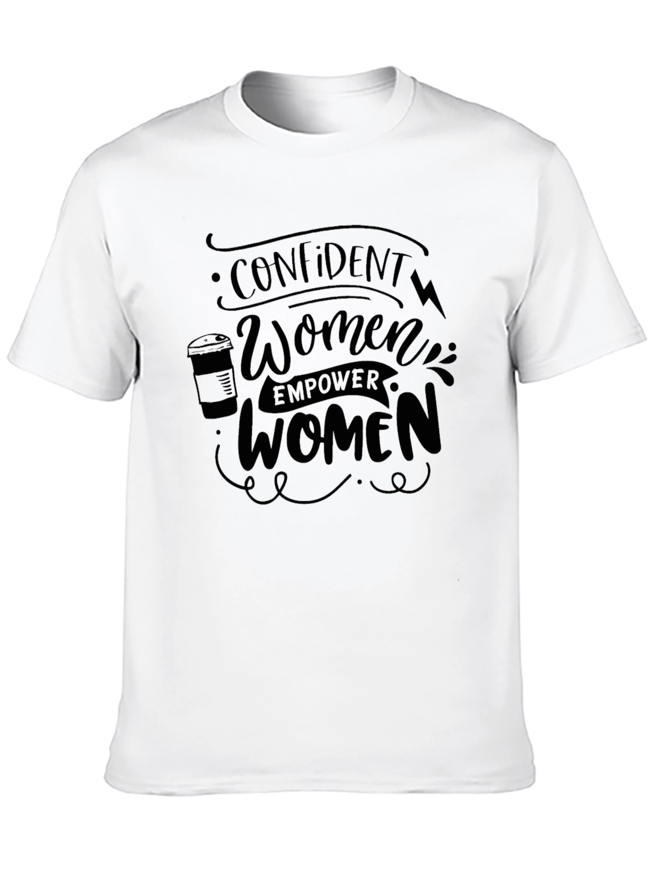 Confident Women Empower Women Graphic Tee