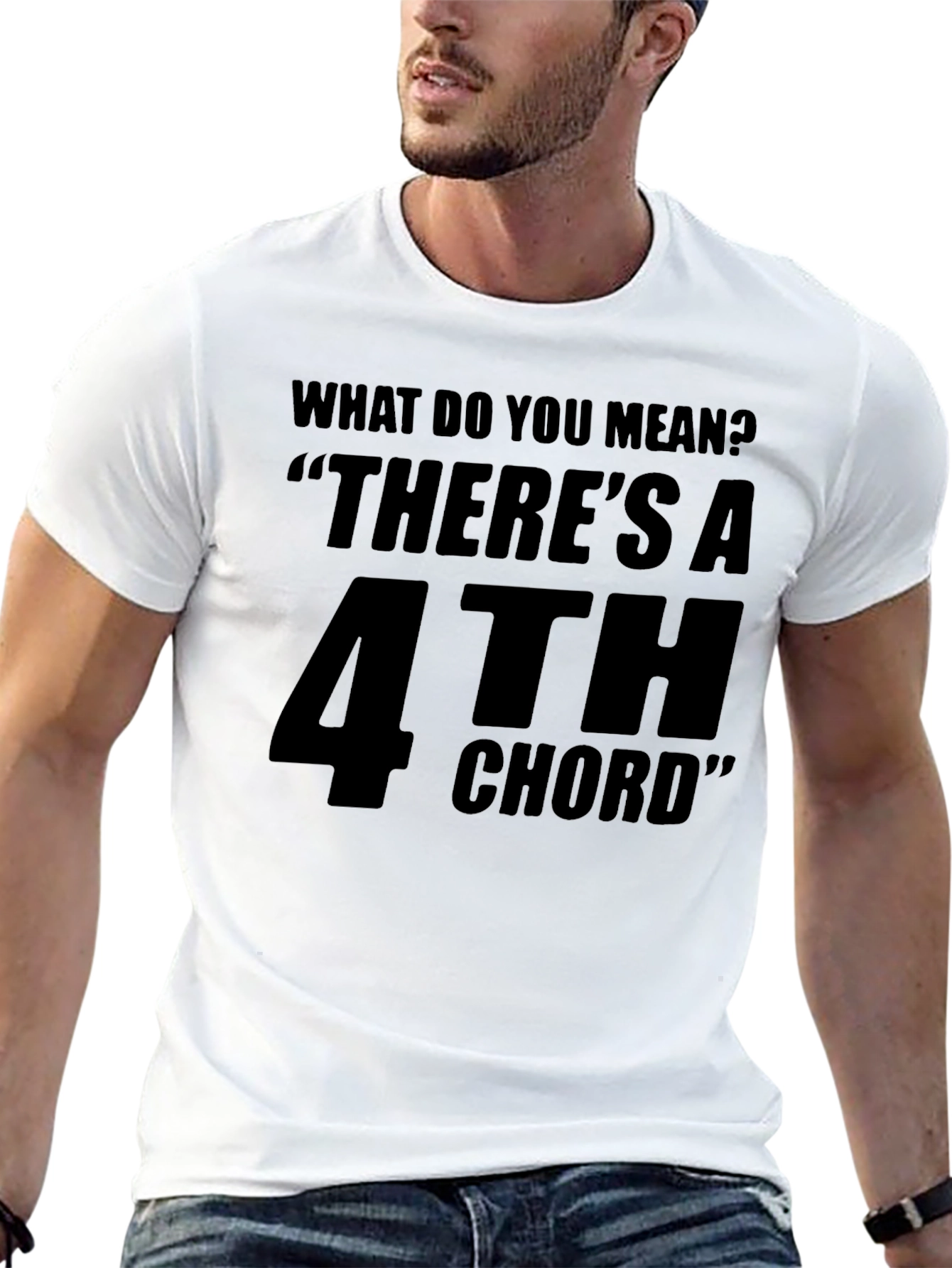 Funny Music T-Shirt - 4th Chord Graphic Tee