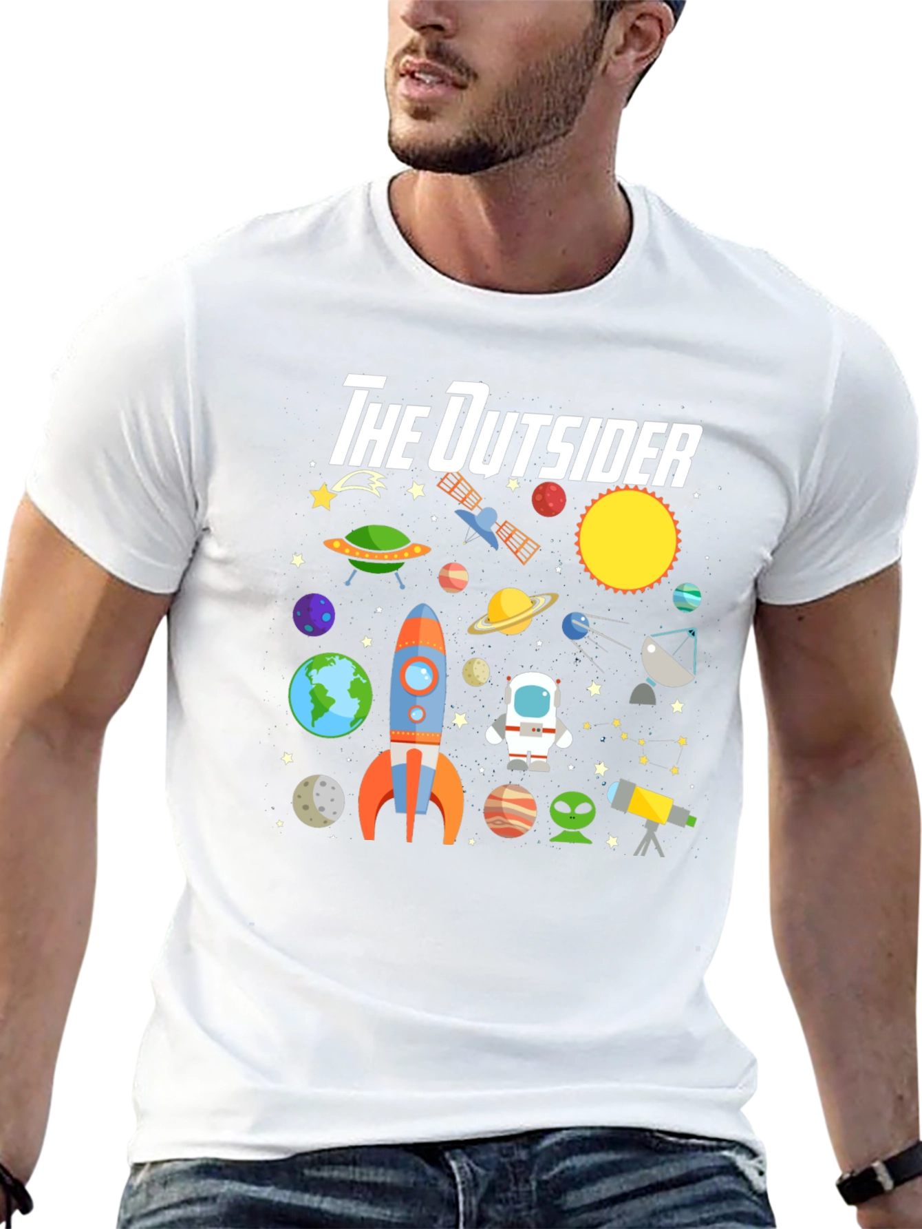 The Outsider Space Graphic T-Shirt