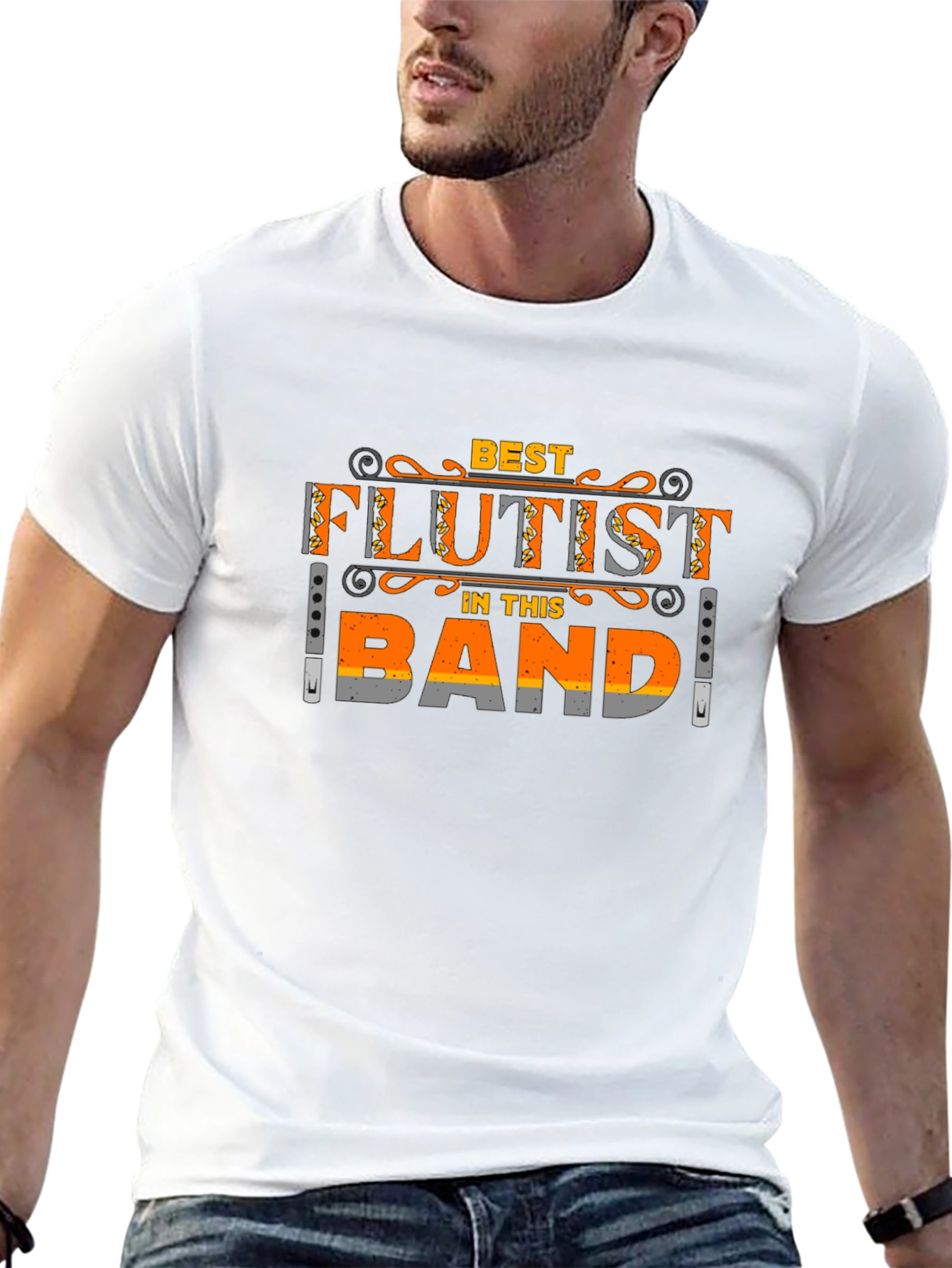 Best Flutist in the Band T-Shirt