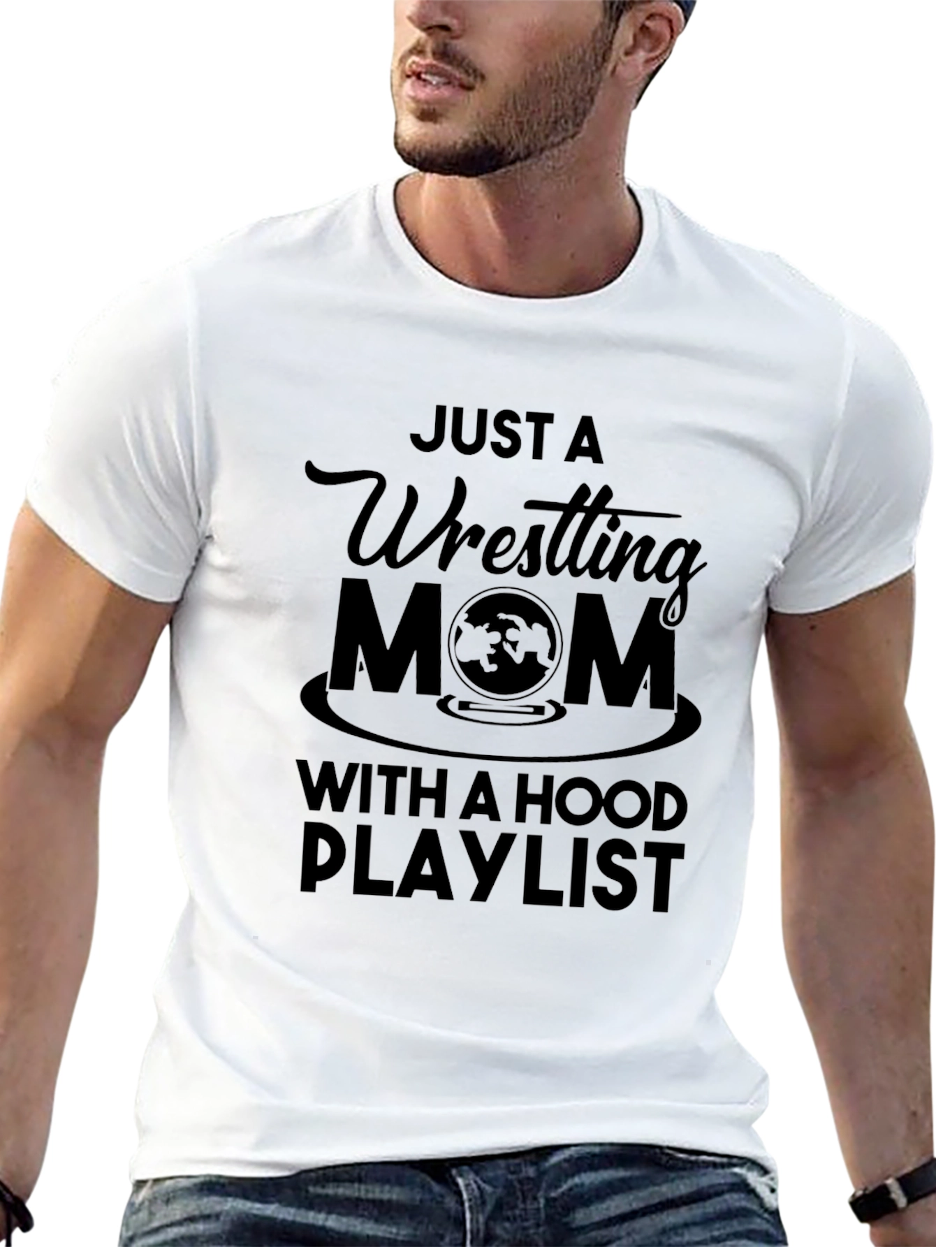 Wrestling Mom T-Shirt - Hood Playlist