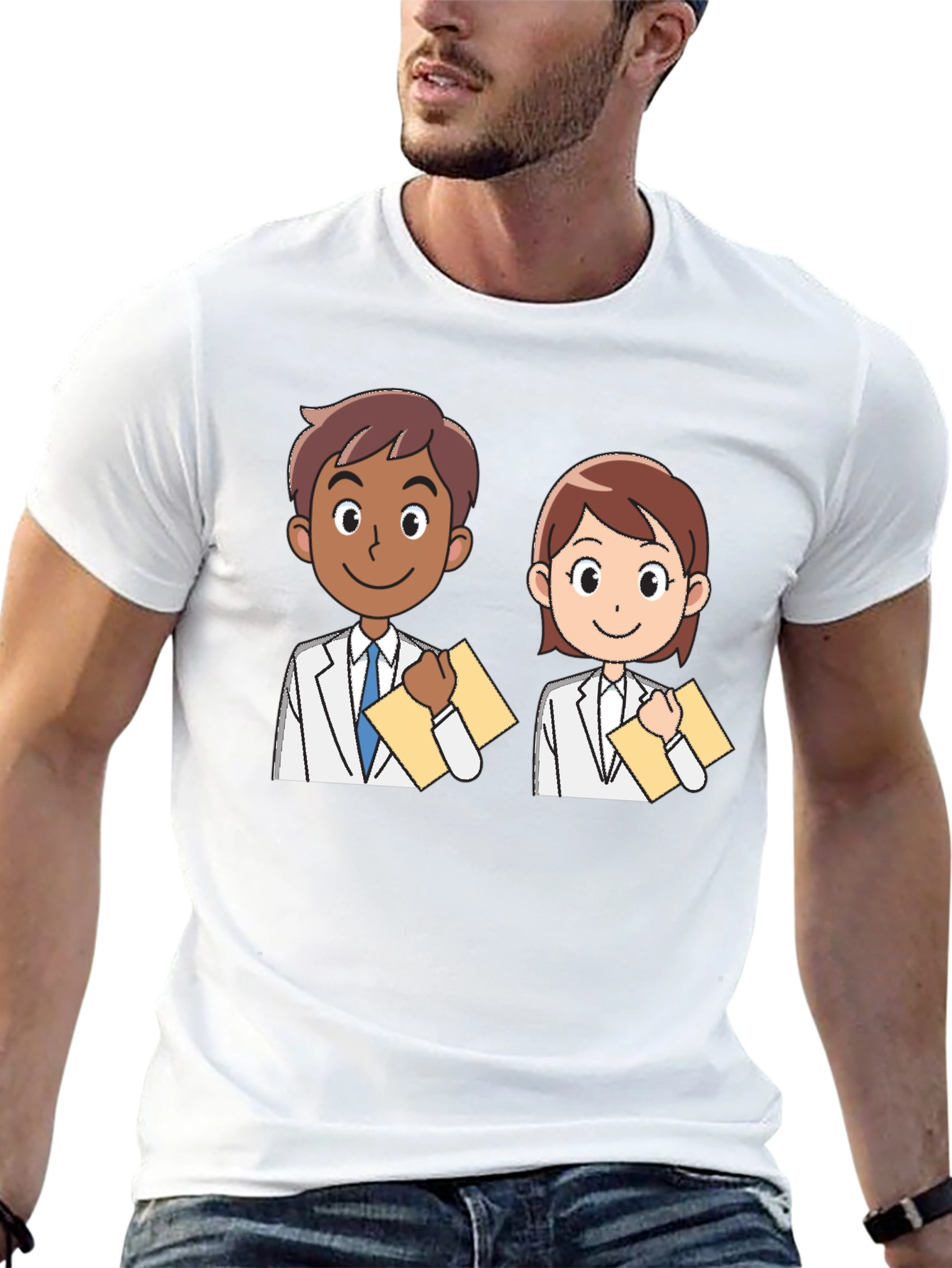 Cartoon Doctor T-Shirt