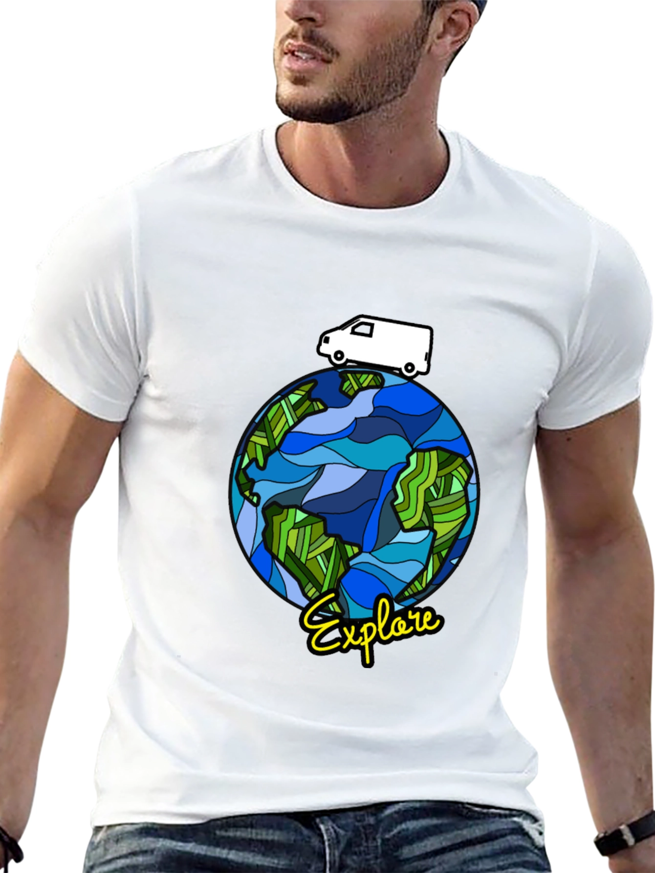 Explore the World Graphic T-Shirt