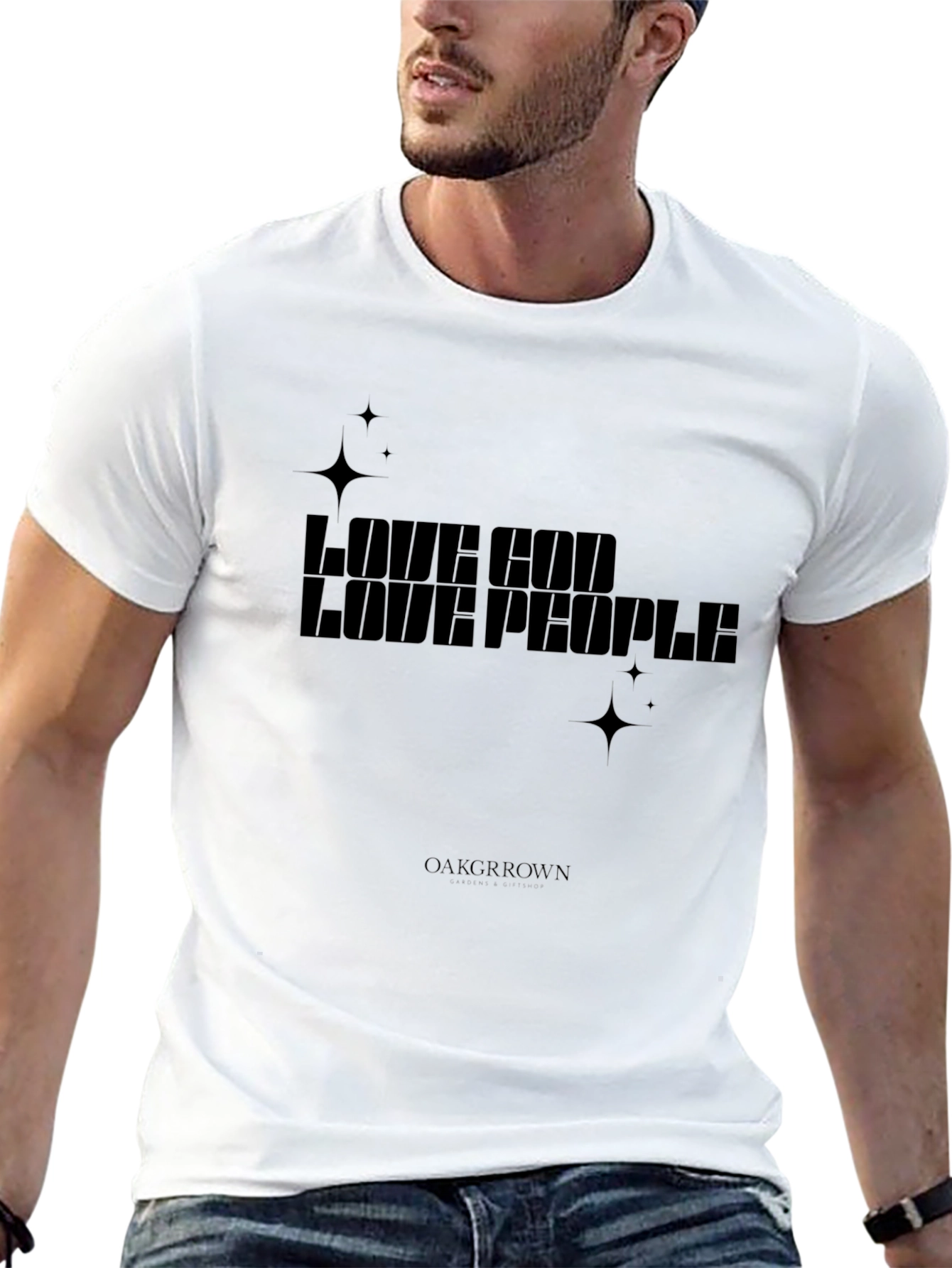 Love God Love People Graphic T-Shirt