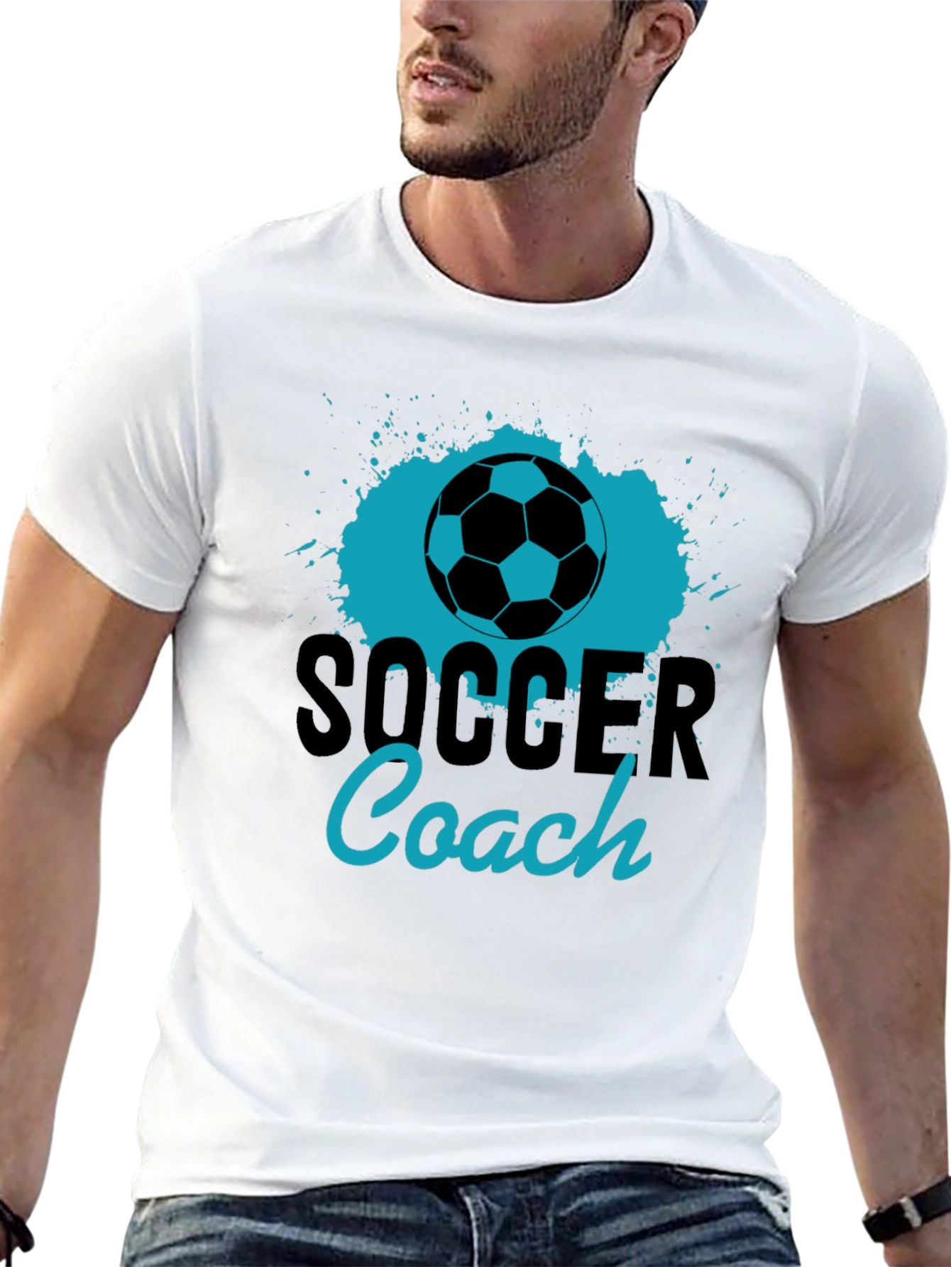 Soccer Coach T-Shirt - Graphic Design Tee