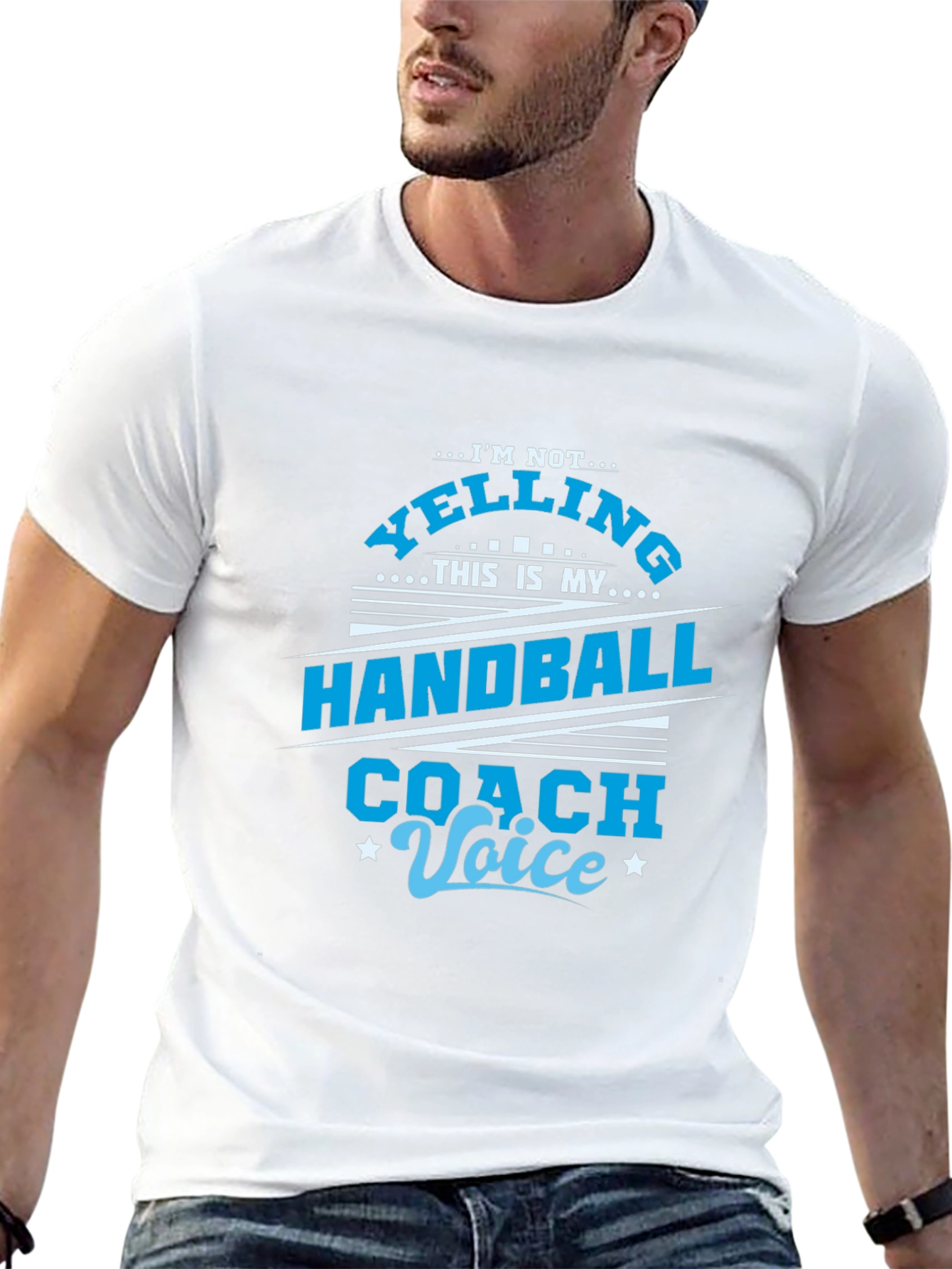 Handball Coach Voice T-Shirt - Funny Sports Tee