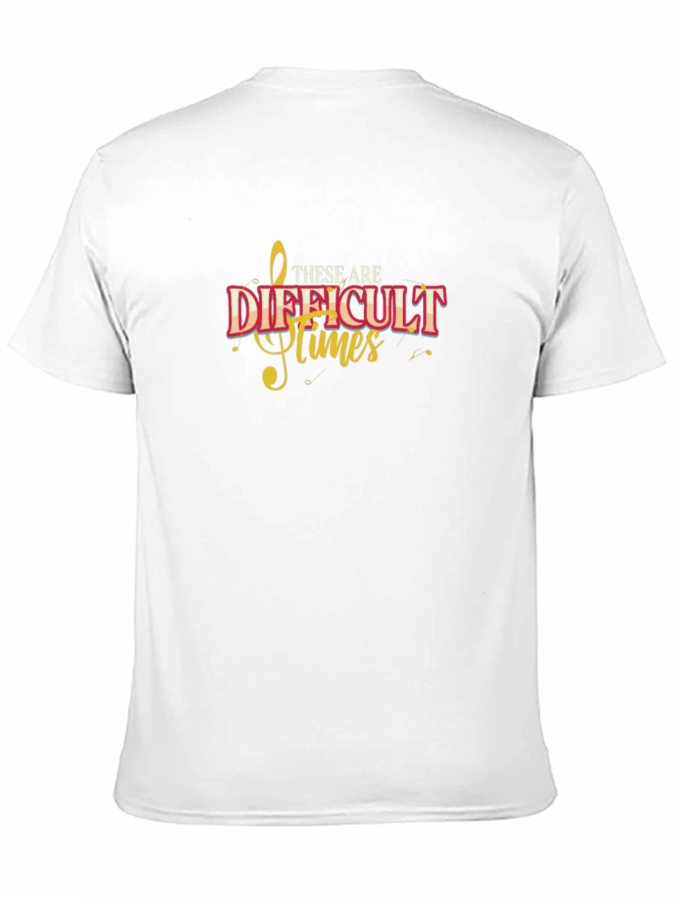 Difficult Times Graphic T-Shirt - Menswear