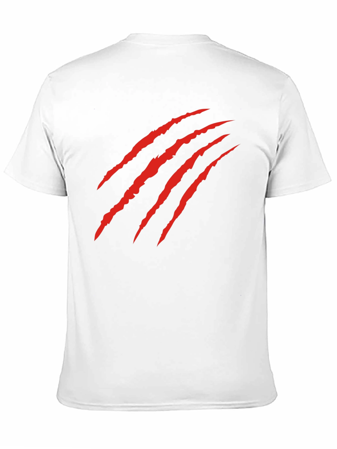 Claw Mark Graphic T-Shirt - Bold Statement Tee
