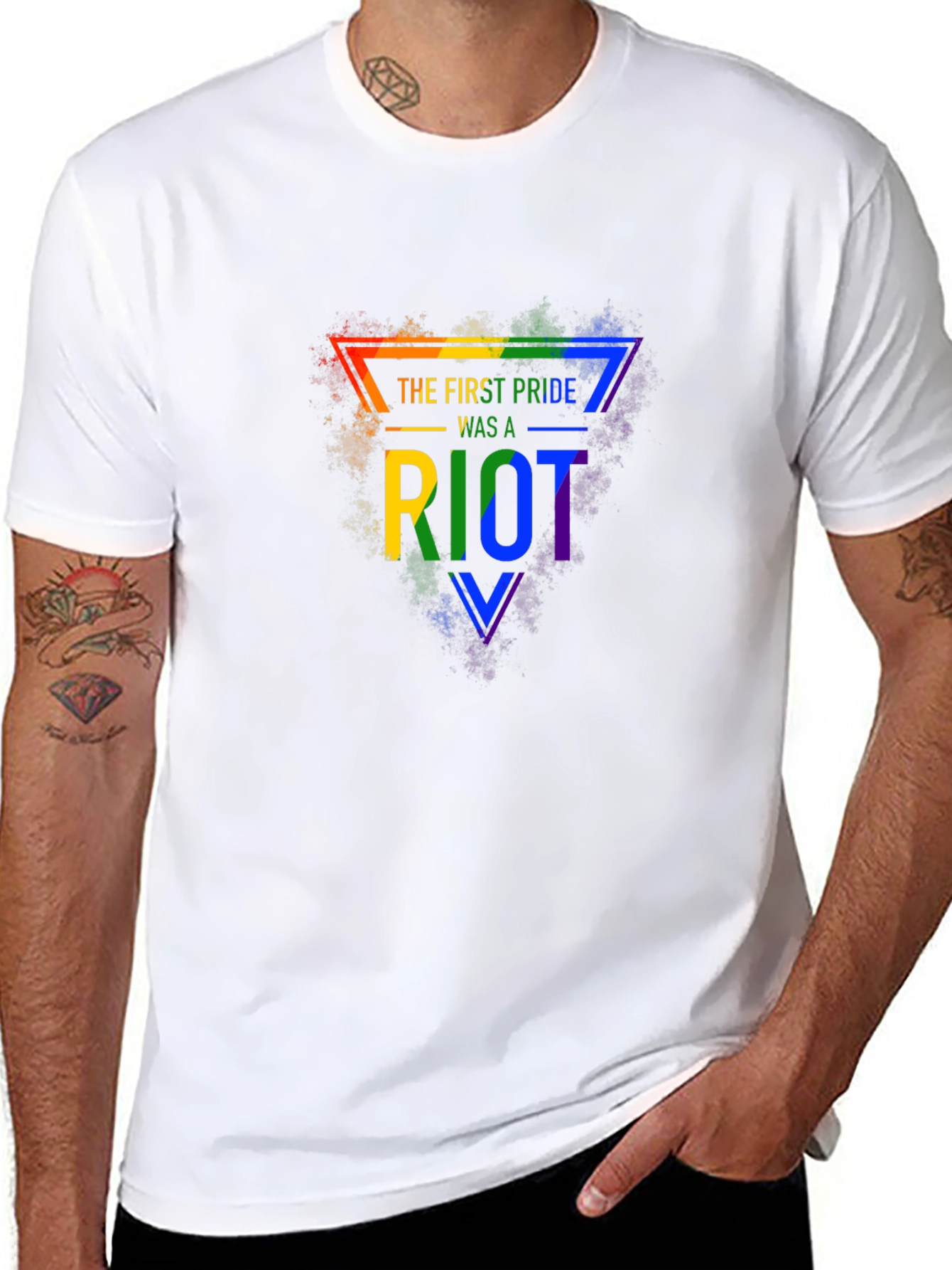 The First Pride Was A Riot Graphic Tee