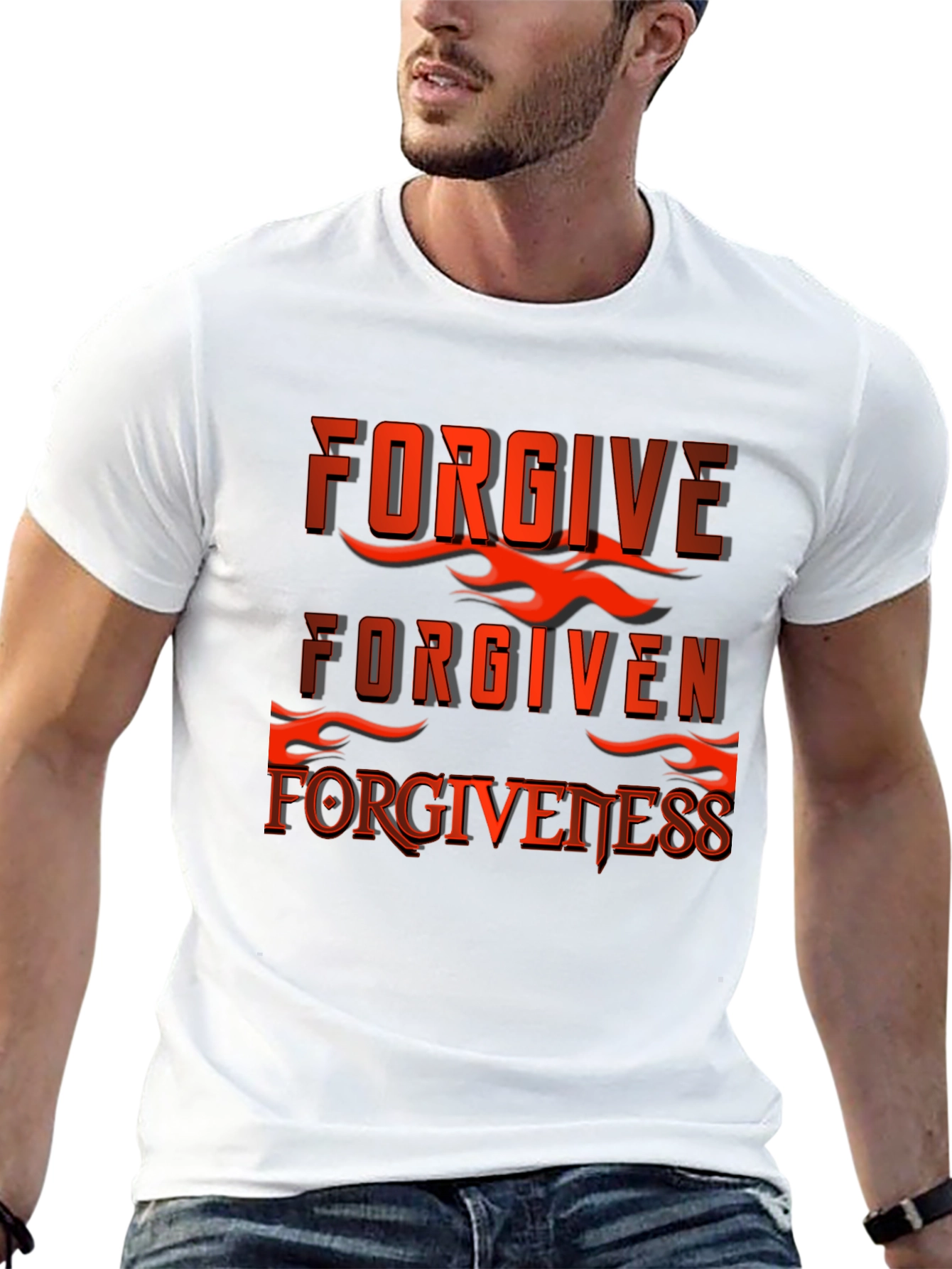 Forgive Forgiven Forgiveness Graphic T-Shirt