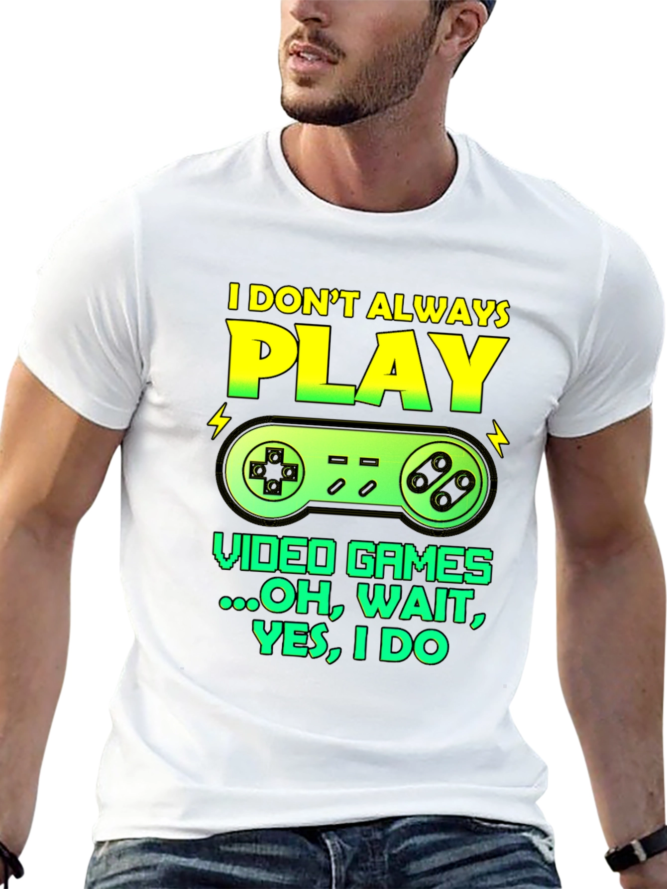 Gamer Graphic Tee - I Dont Always Play
