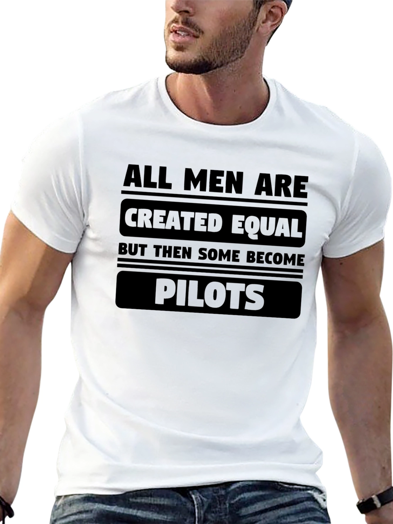 Pilot T-Shirt - All Men Are Created Equal Tee