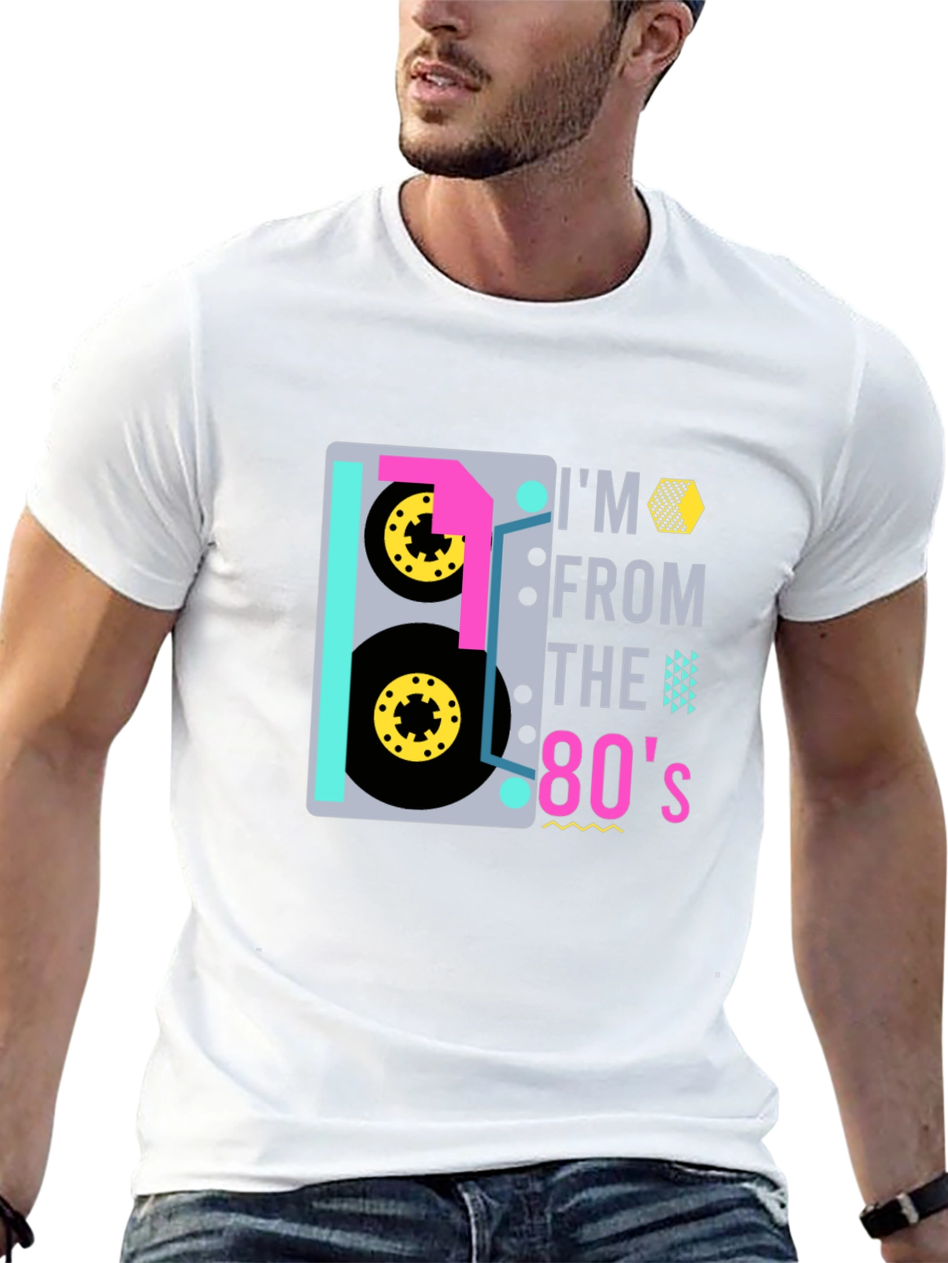 Retro 80s Cassette Tape T-Shirt