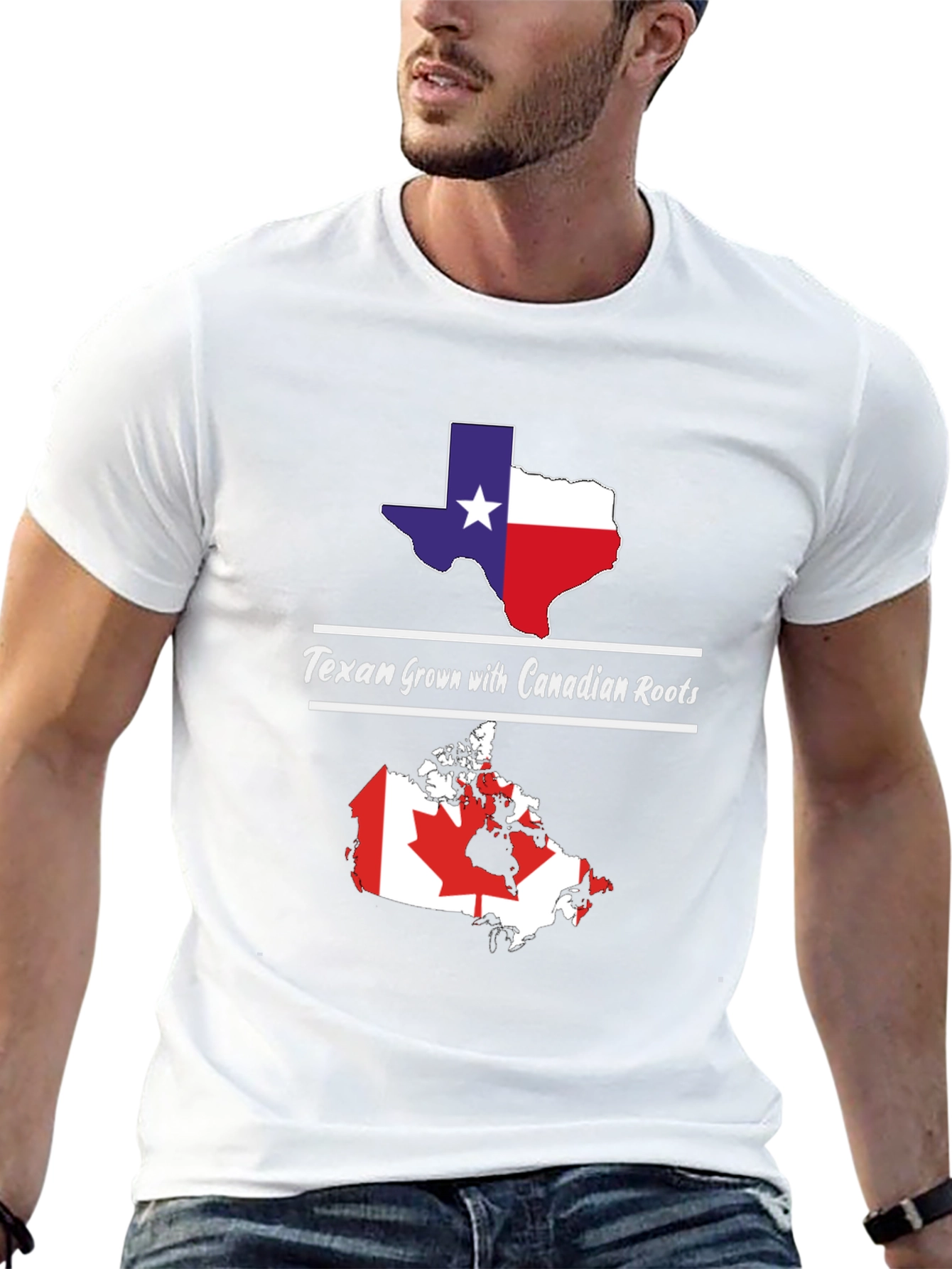 Texan Grown with Canadian Roots T-Shirt