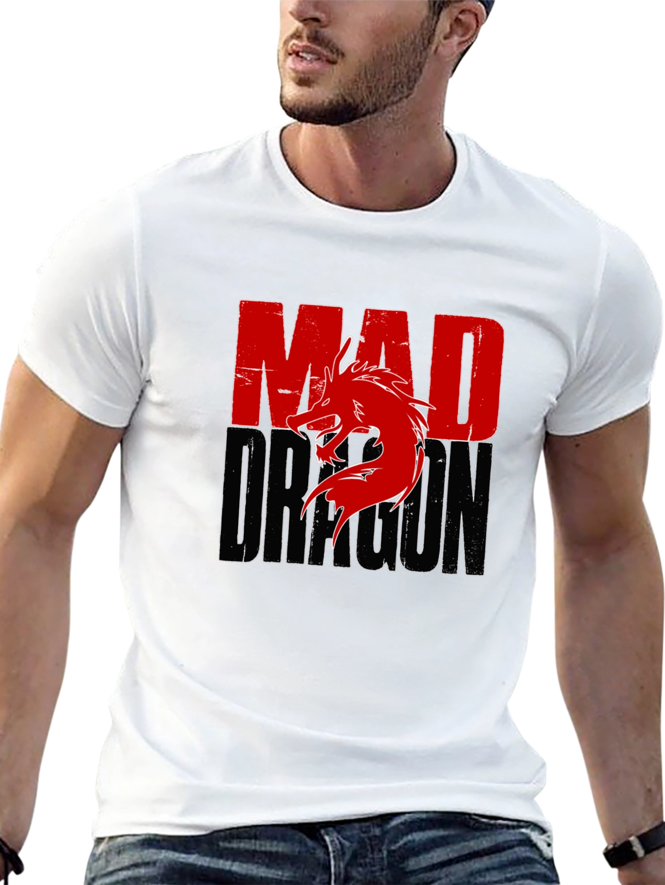Mad Dragon Graphic T-Shirt