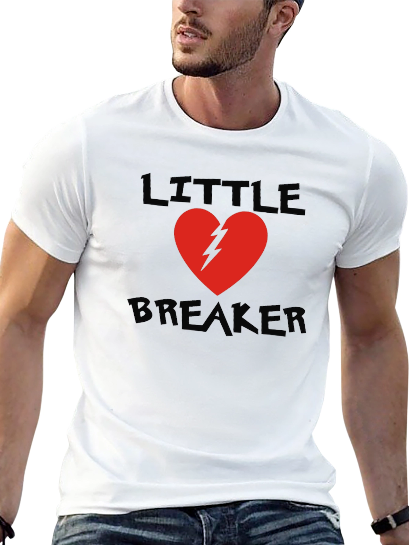 Little Heart Breaker Graphic T-Shirt