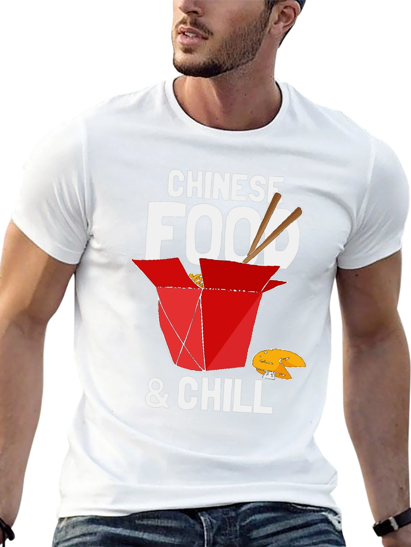 Chinese Food & Chill Graphic Tee